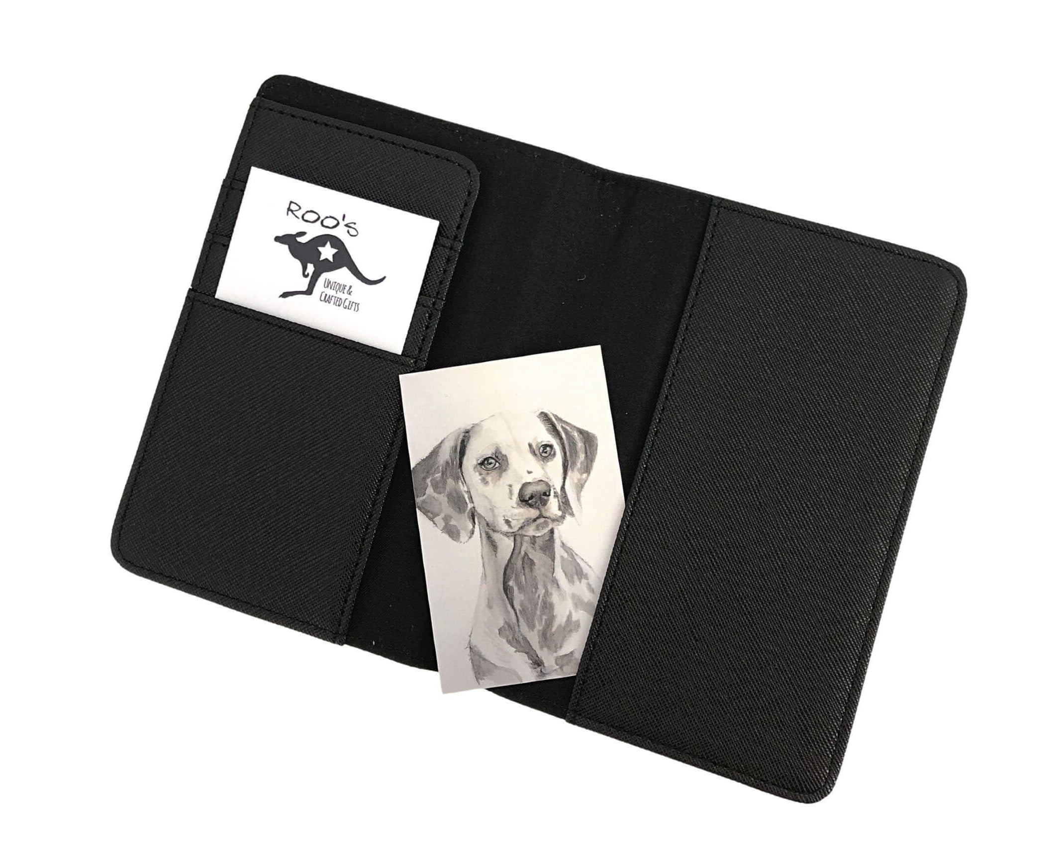 Impfpass Reisepass Hülle | personalisiertes Etui - Roo's Gift Shop