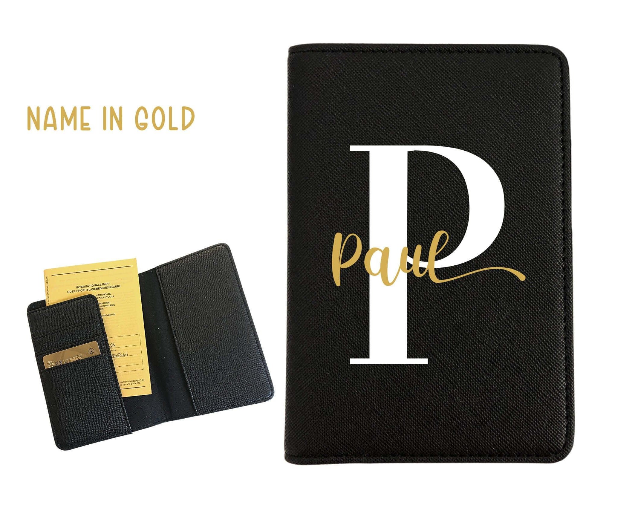 Impfpass Reisepass Hülle | personalisiertes Etui - Roo's Gift Shop