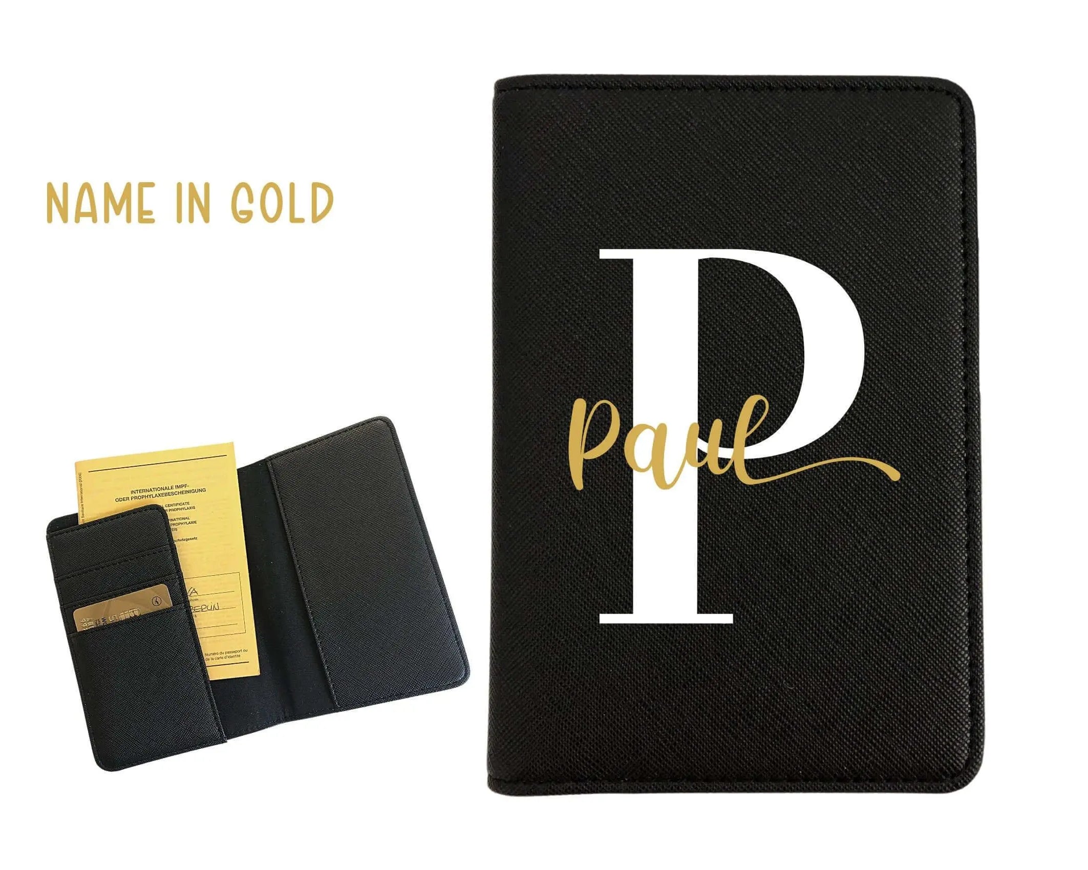 Impfpass Reisepass Hülle | personalisiertes Etui - Roo's Gift Shop