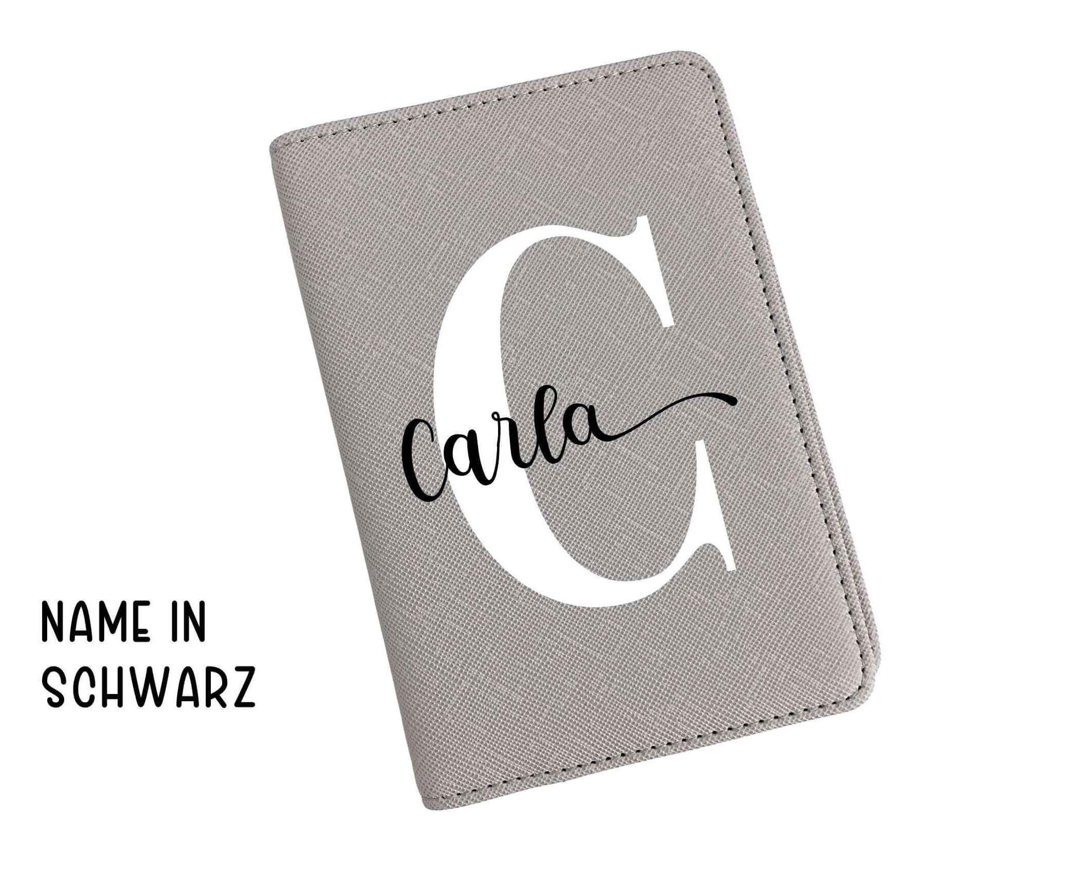 Impfpass Reisepass Hülle | personalisiertes Etui - Roo's Gift Shop