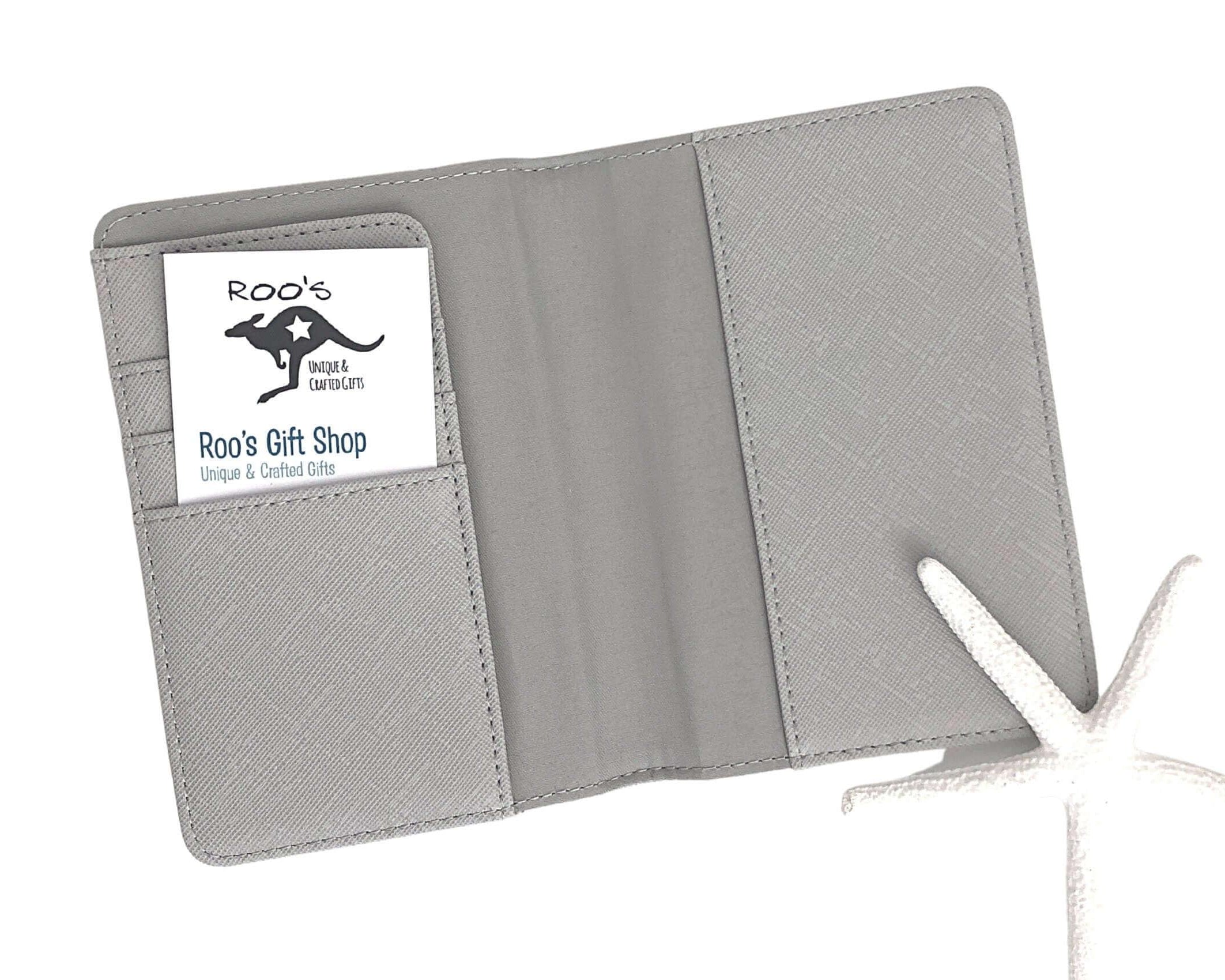 Impfpass Reisepass Hülle | personalisiertes Etui - Roo's Gift Shop