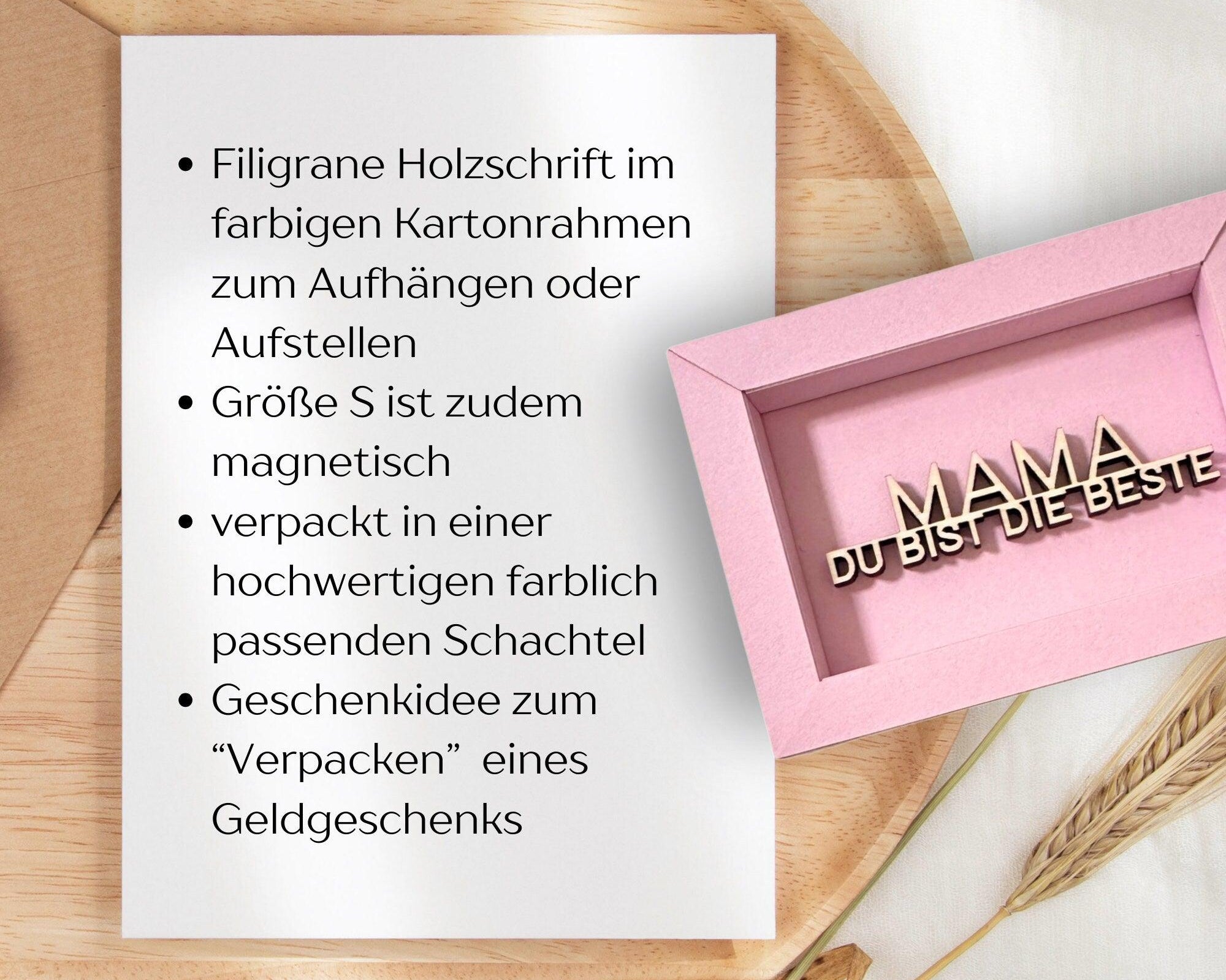 Just married | Schriftzug aus Holz | Filigrane Holzschrift | Geld verschenken - Roo's Gift Shop