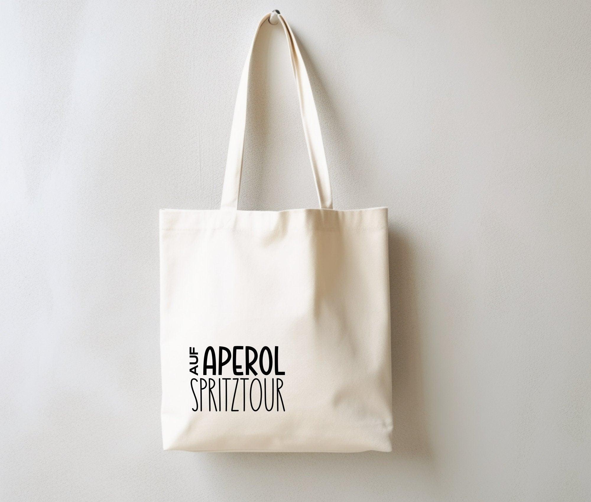 Jutebeutel | lustiger Spruch | witzige Stofftasche | Aperol Spriztour - Roo's Gift Shop