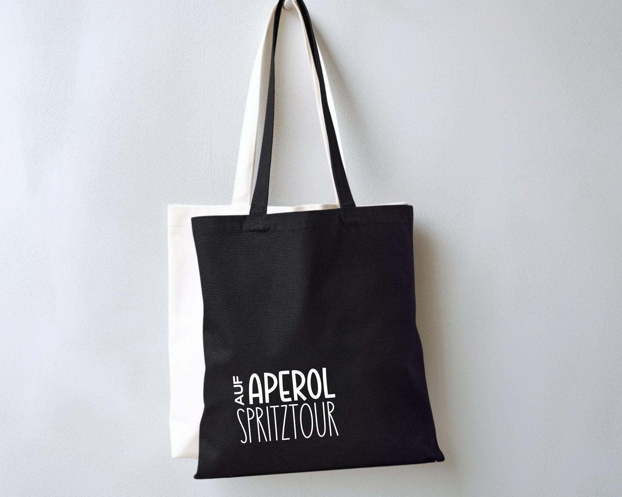 Jutebeutel | lustiger Spruch | witzige Stofftasche | Aperol Spriztour - Roo's Gift Shop