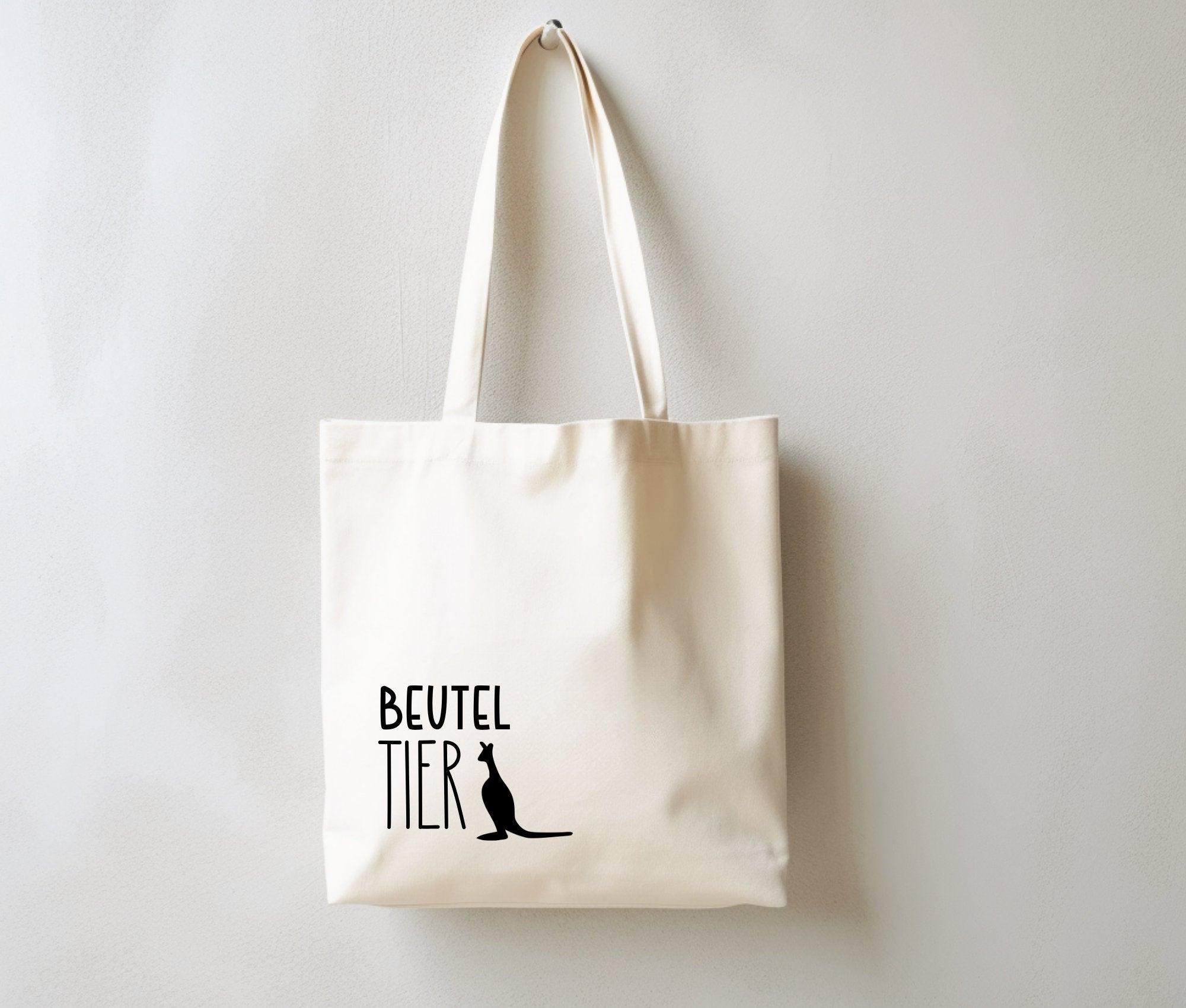 Jutebeutel | lustiger Spruch | witzige Stofftasche | Beutel Tier - Roo's Gift Shop
