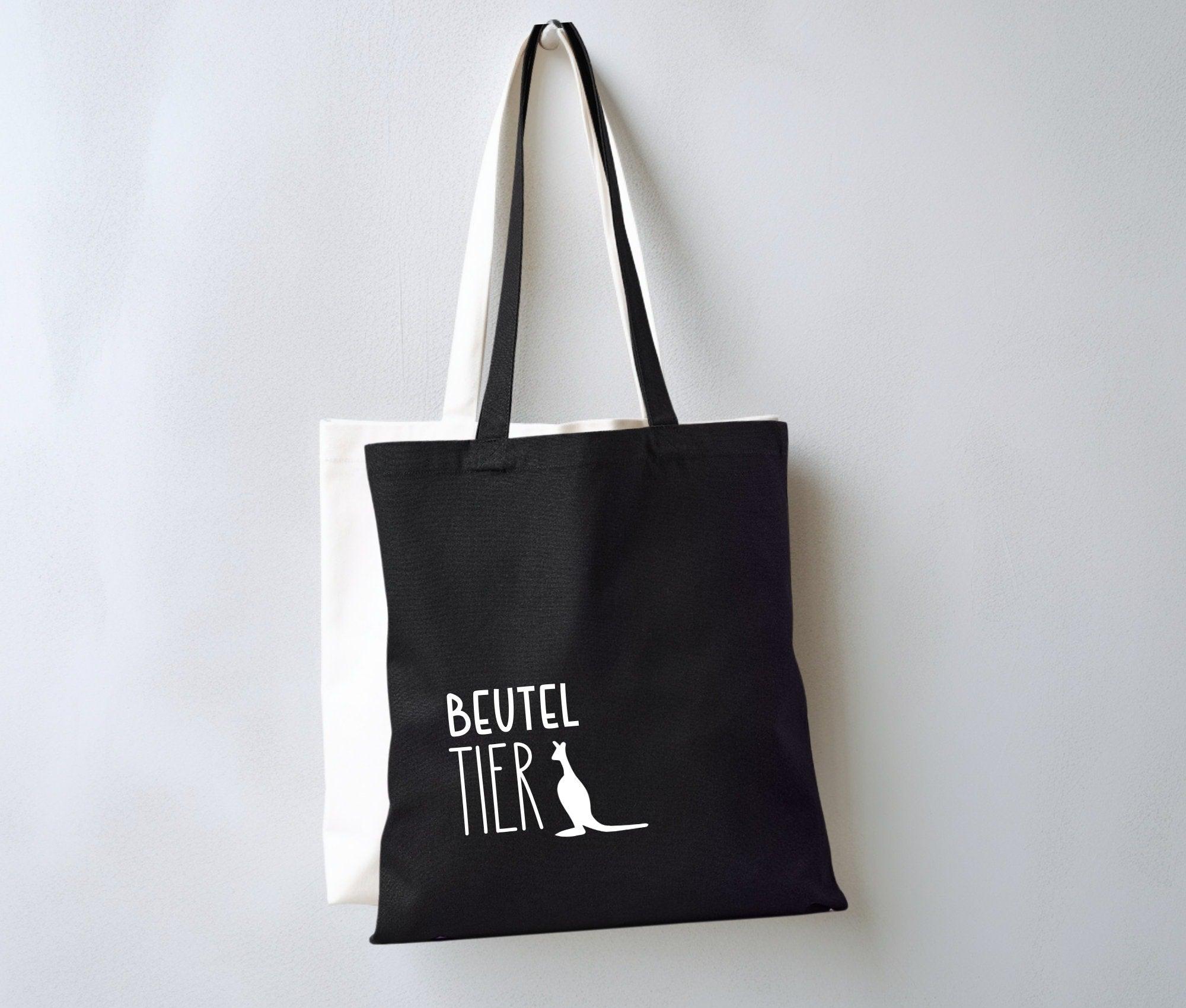 Jutebeutel | lustiger Spruch | witzige Stofftasche | Beutel Tier - Roo's Gift Shop