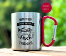 Karabinertasse | Personalisierbar | Tasse für Angler - Roo's Gift Shop