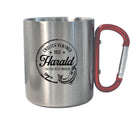 Karabinertasse | Personalisierbar | Tasse für Angler - Roo's Gift Shop
