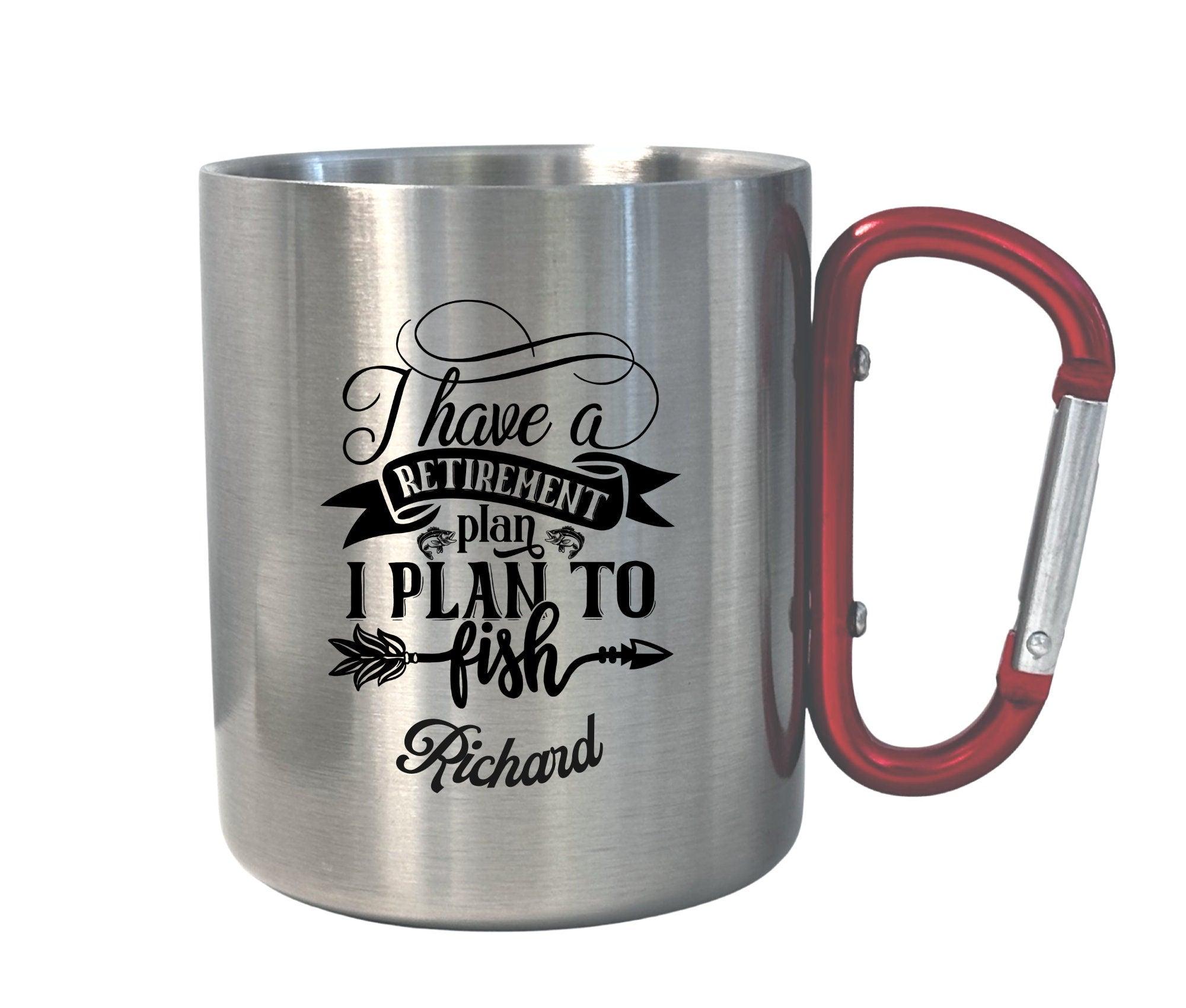 Karabinertasse | Personalisierbar | Tasse für Angler - Roo's Gift Shop