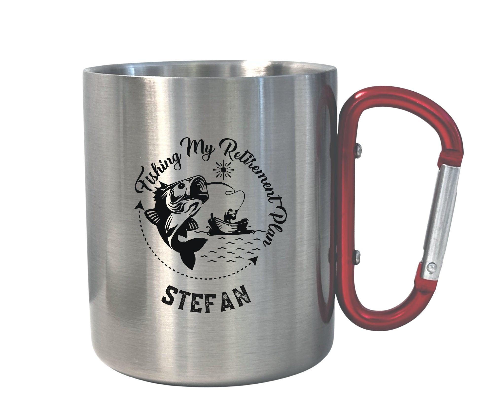 Karabinertasse | Personalisierbar | Tasse für Angler - Roo's Gift Shop