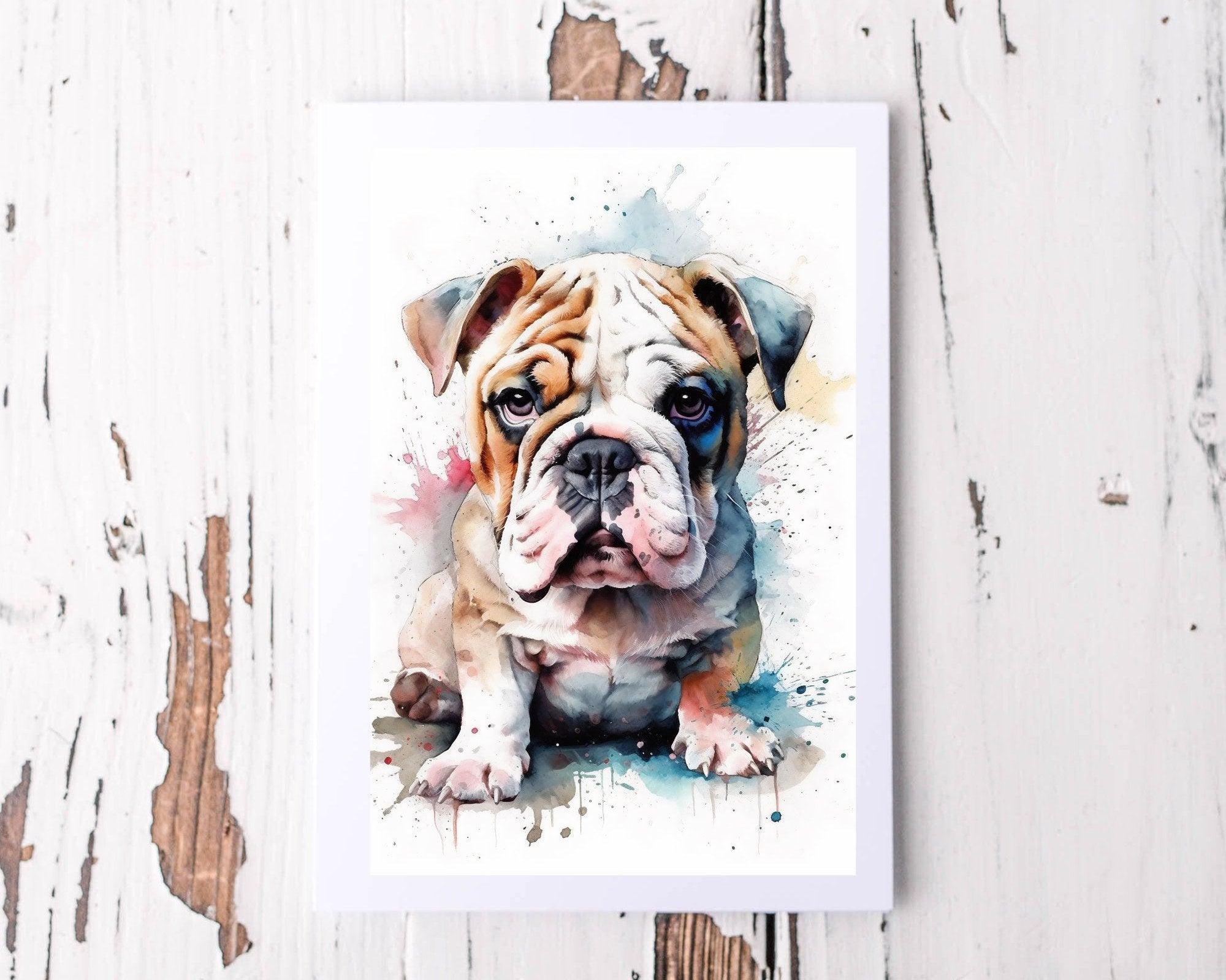 Karte Hund | Geburtstag | Frenchie, Buldogge - Roo's Gift Shop