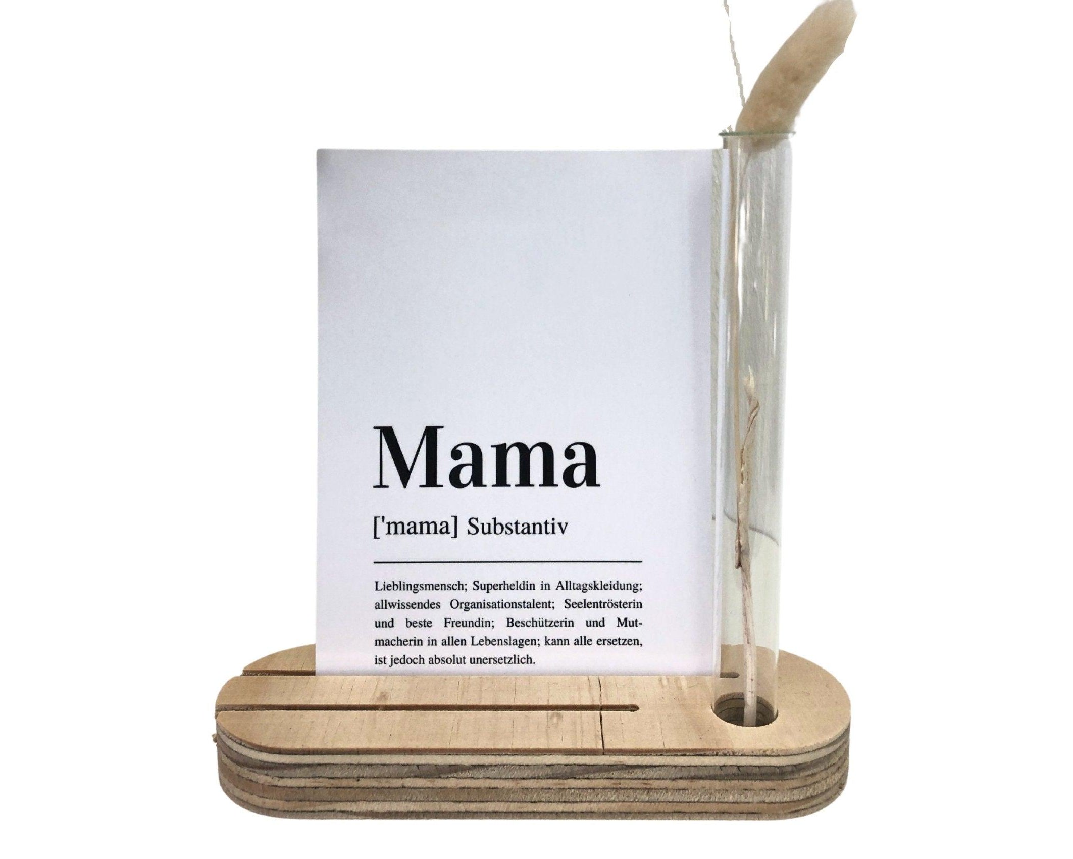 Karte | Definition Mama | Grußkarte Muttertag | A6 - Roo's Gift Shop