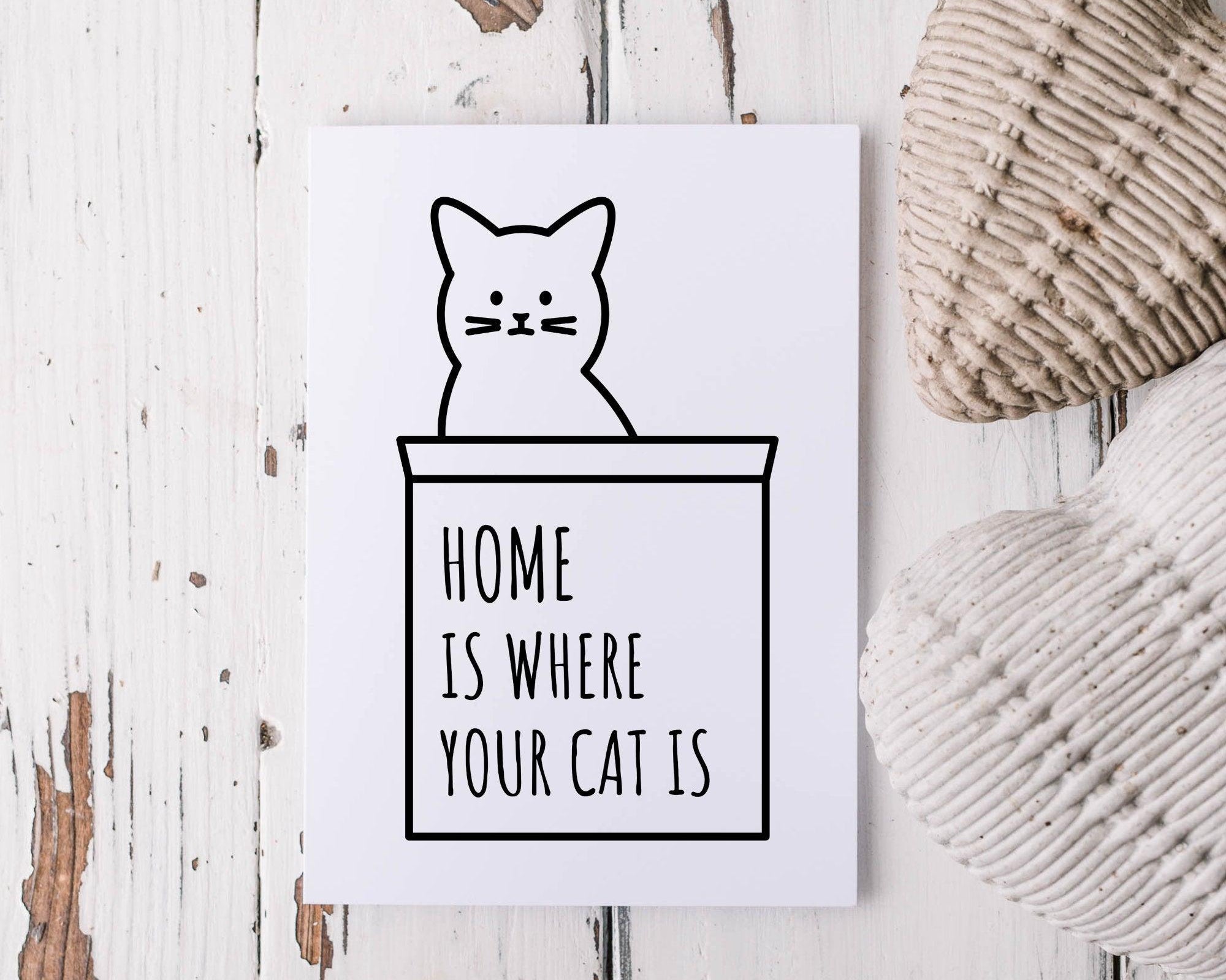 Karte | Katze | vier Motive - Roo's Gift Shop