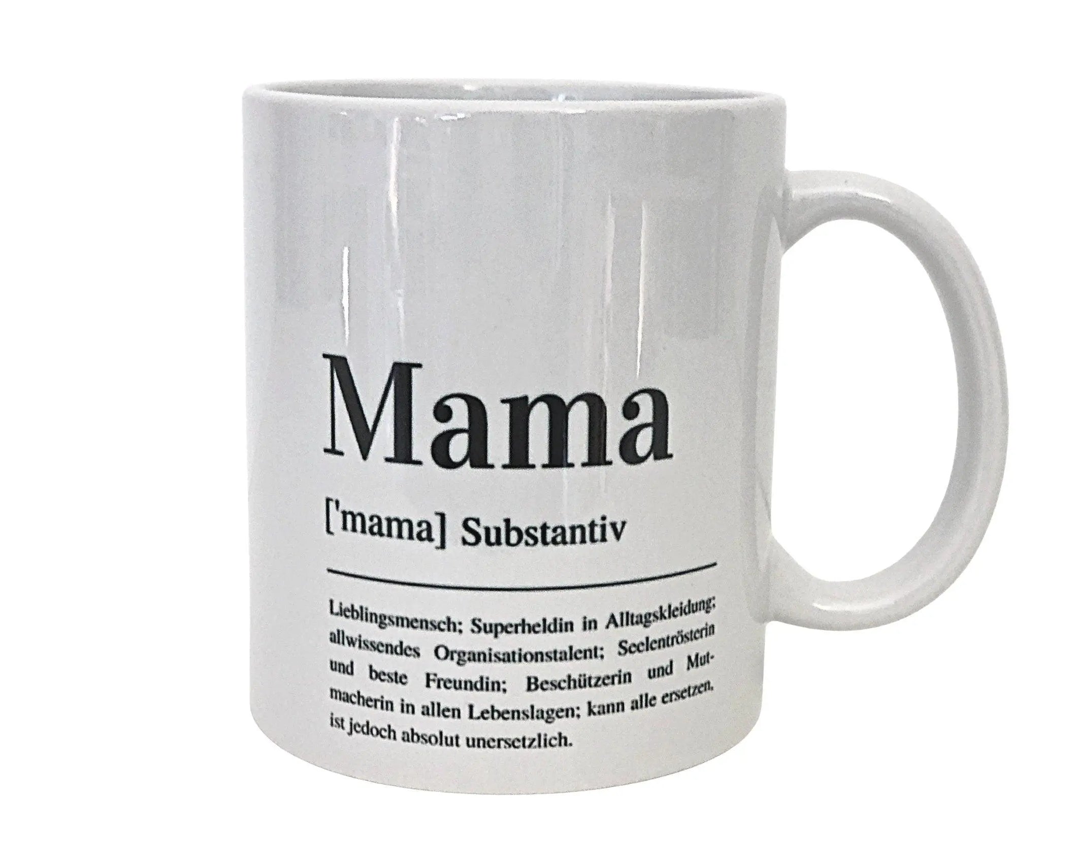 Keramiktasse | Mama Tasse | Definition | personalisierbar - Roo's Gift Shop