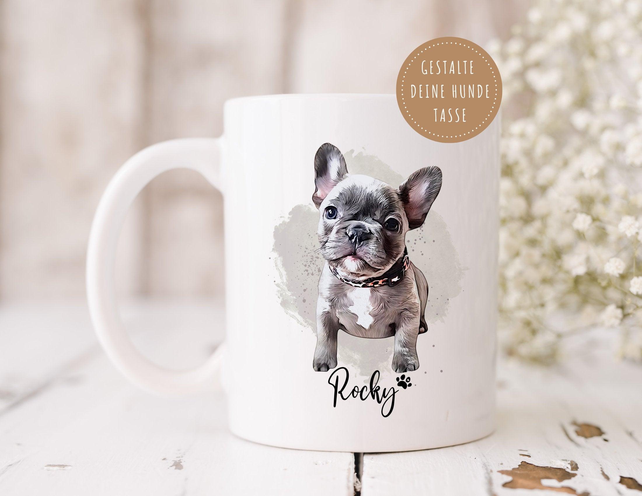 Keramiktasse | personalisierte Hunde-Tasse | nach Foto - Roo's Gift Shop