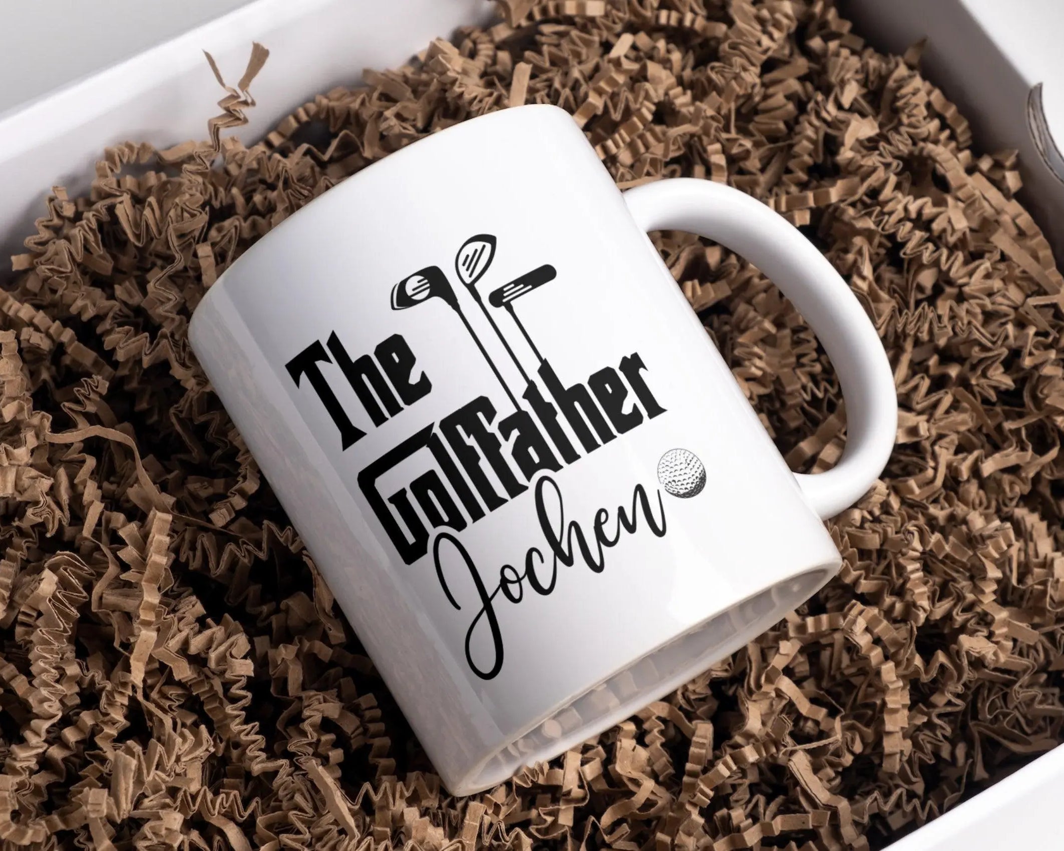 Keramiktasse | Personalisierte Tasse für Golfer - Roo's Gift Shop