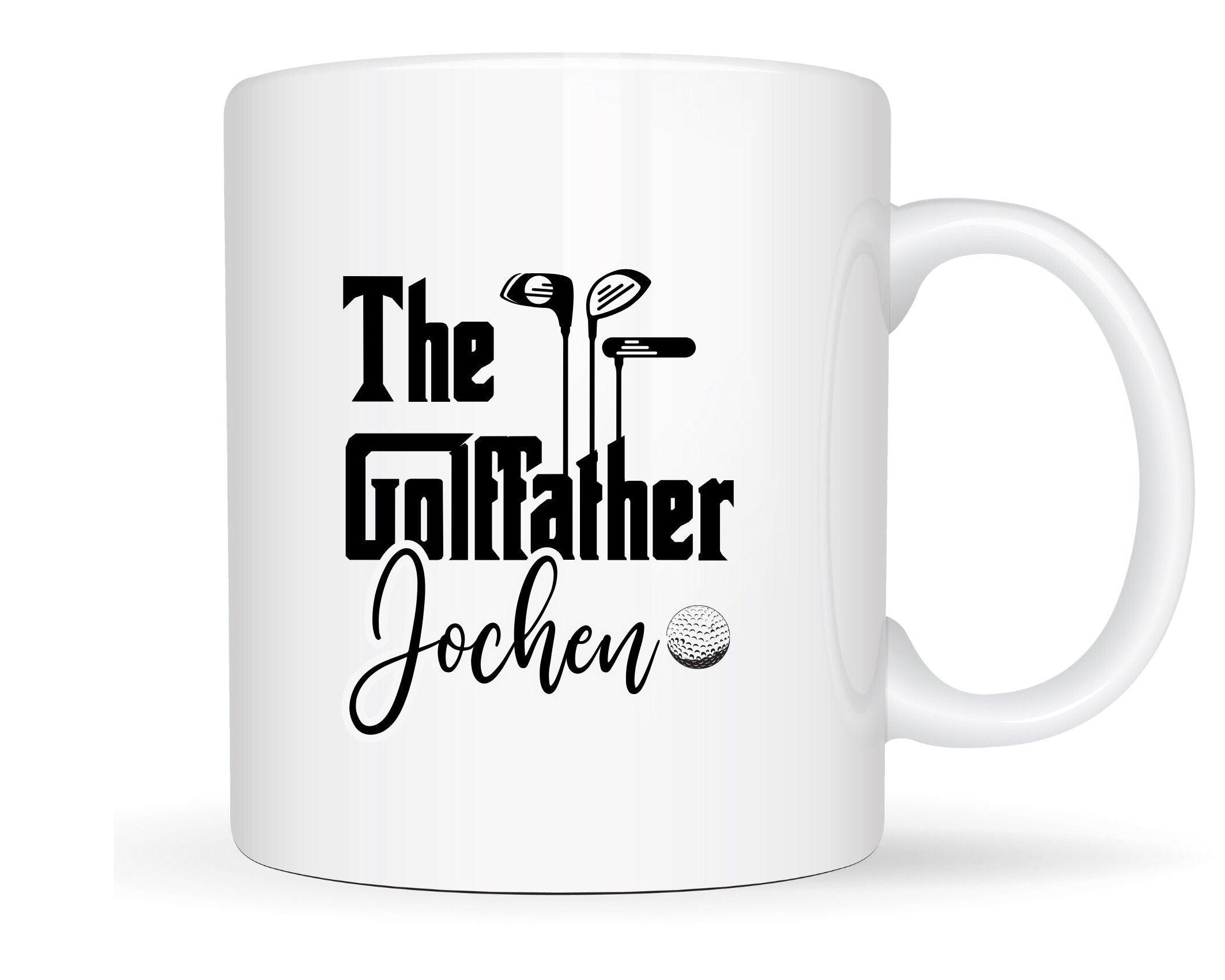 Keramiktasse | Personalisierte Tasse für Golfer - Roo's Gift Shop