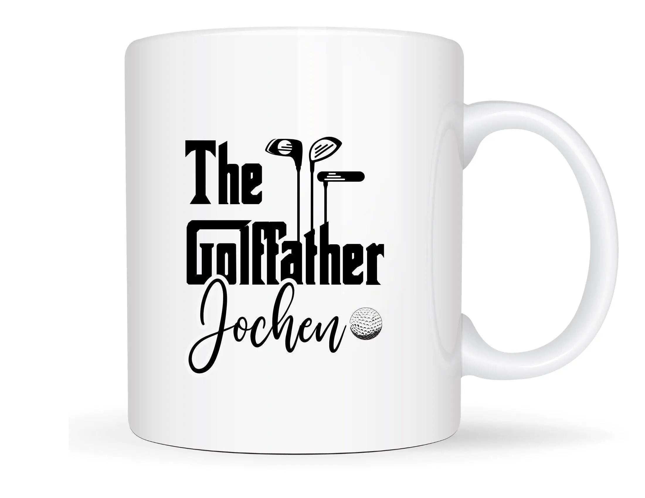 Keramiktasse | Personalisierte Tasse für Golfer - Roo's Gift Shop