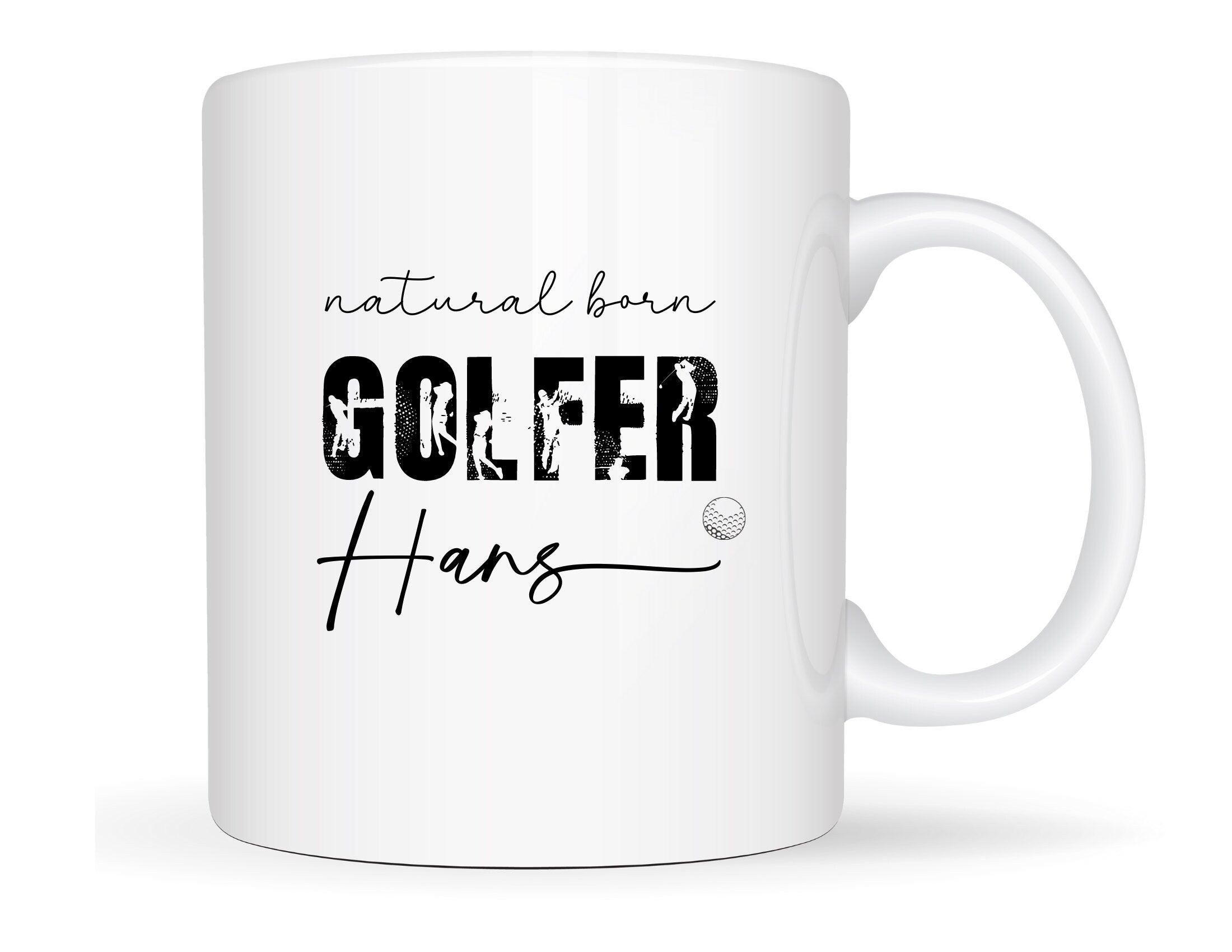 Keramiktasse | Personalisierte Tasse für Golfer - Roo's Gift Shop