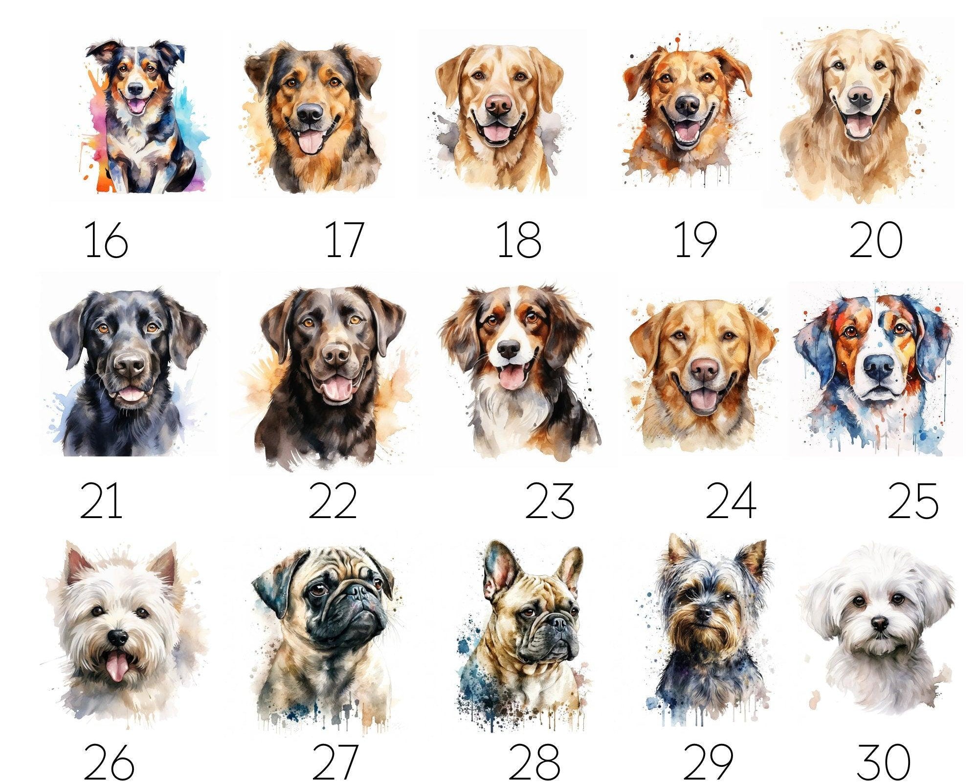 Keramiktasse | Personalisierte Tasse | Hunderasse Name - Roo's Gift Shop