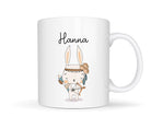 Keramiktasse | Personalisierte Tasse | Kinder Tiermotiv - Roo's Gift Shop