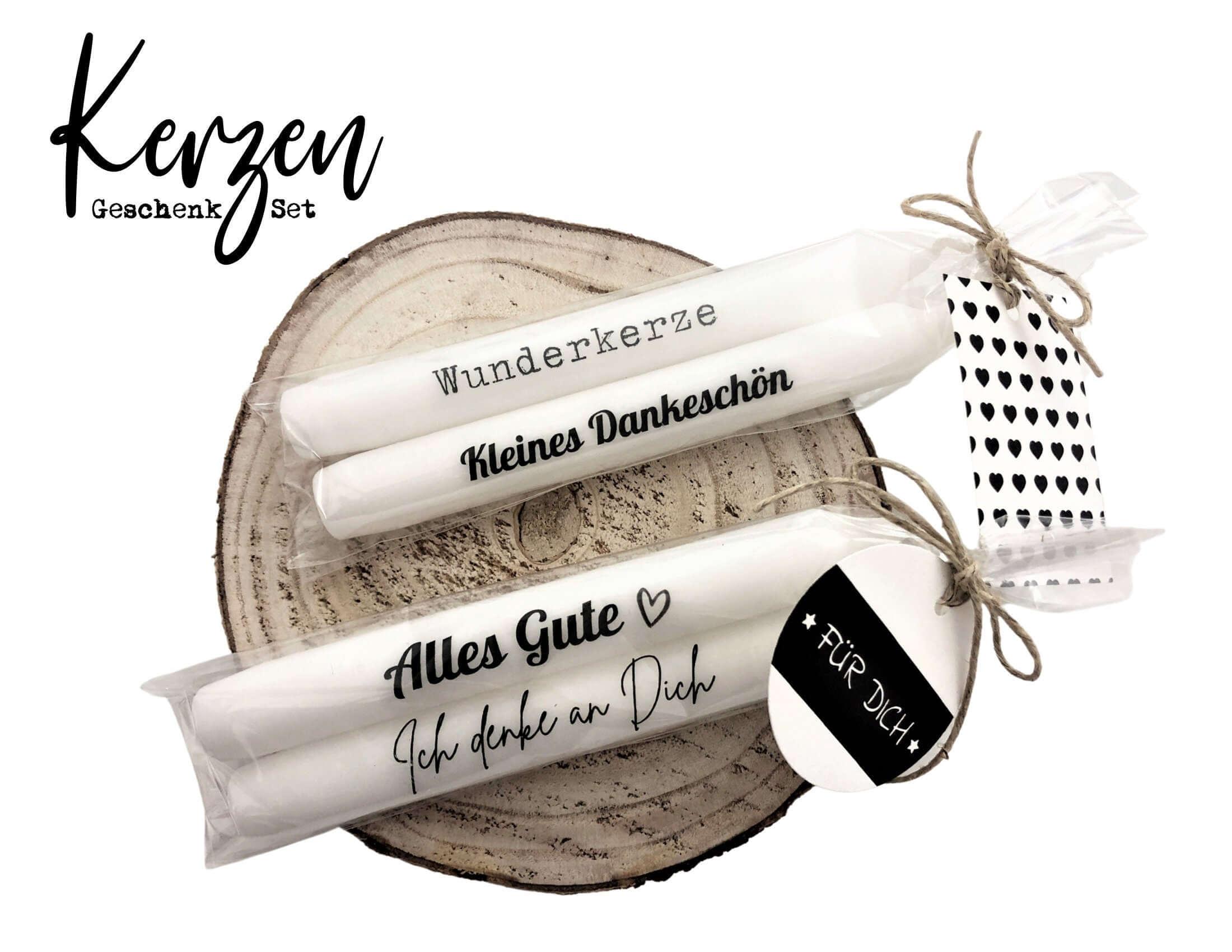 Kerzen | Dankeschön | Alles Gute | Wunderkerze - Roo's Gift Shop