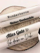 Kerzen | Dankeschön | Alles Gute | Wunderkerze - Roo's Gift Shop