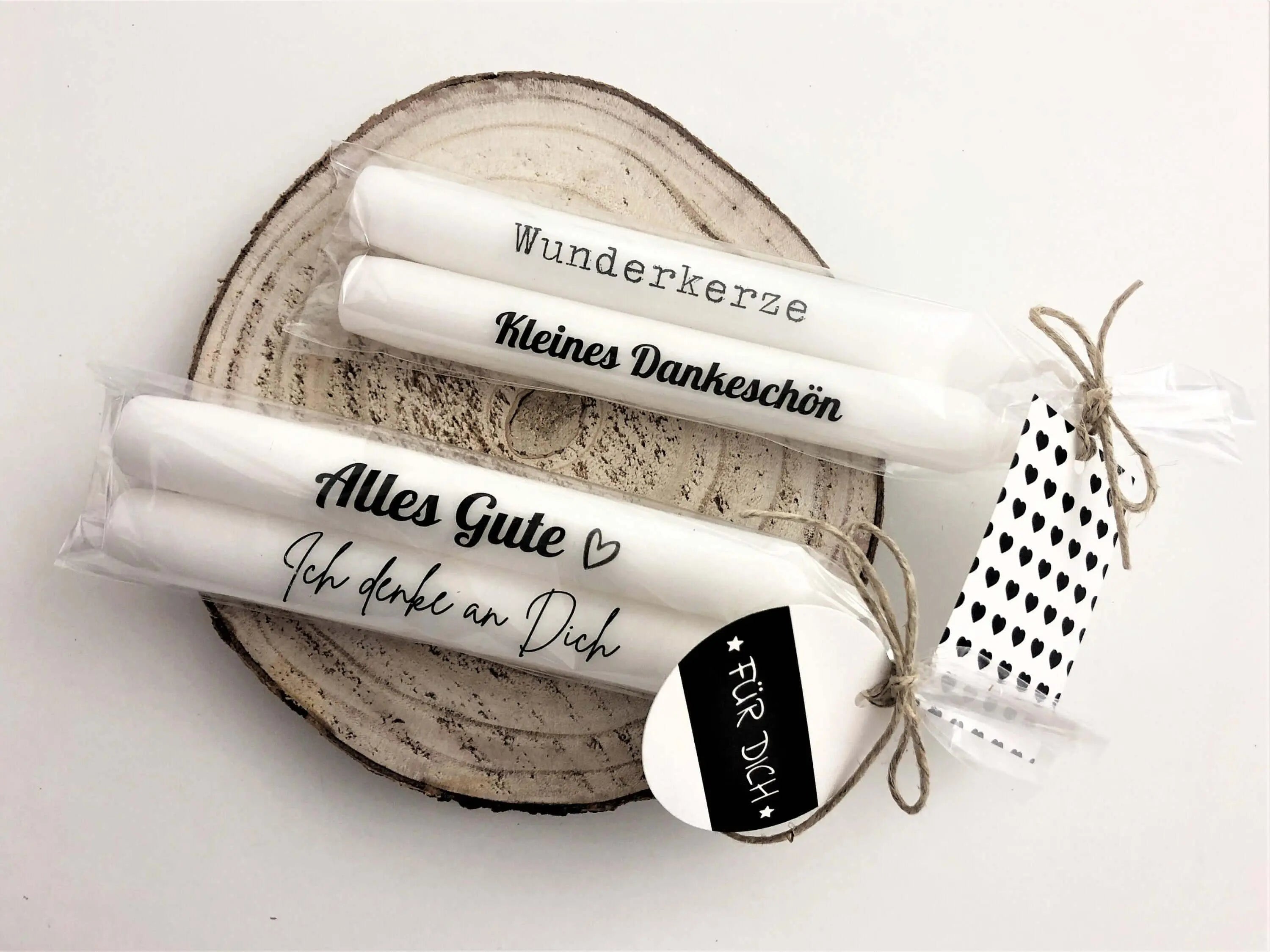 Kerzen | Dankeschön | Alles Gute | Wunderkerze - Roo's Gift Shop