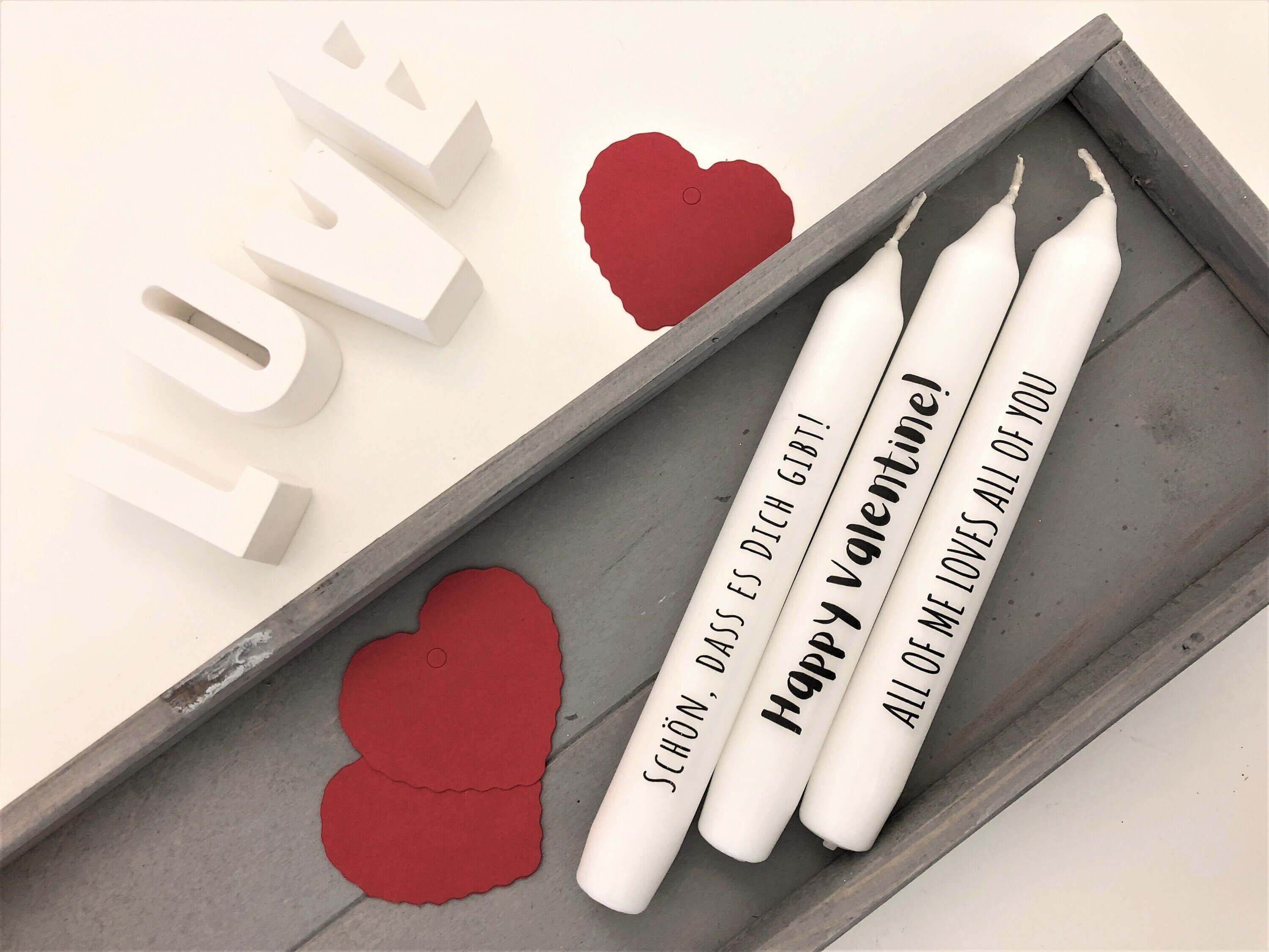 Kerzen | Hochzeit Valentinstag - Roo's Gift Shop