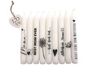 Kerzen | Mama Muttertag | Stabkerzen-Sets - Roo's Gift Shop