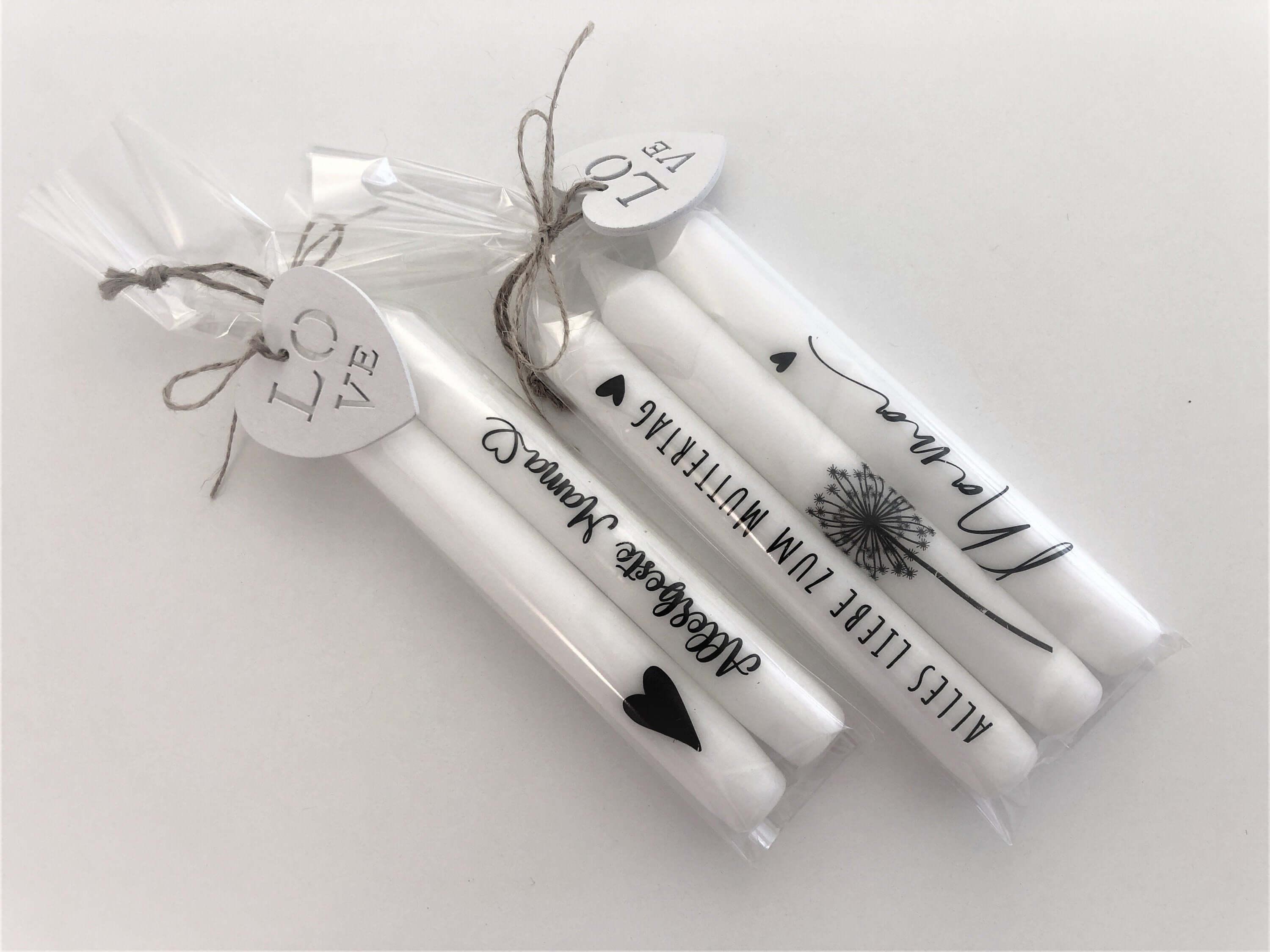 Kerzen | Mama Muttertag | Stabkerzen-Sets - Roo's Gift Shop