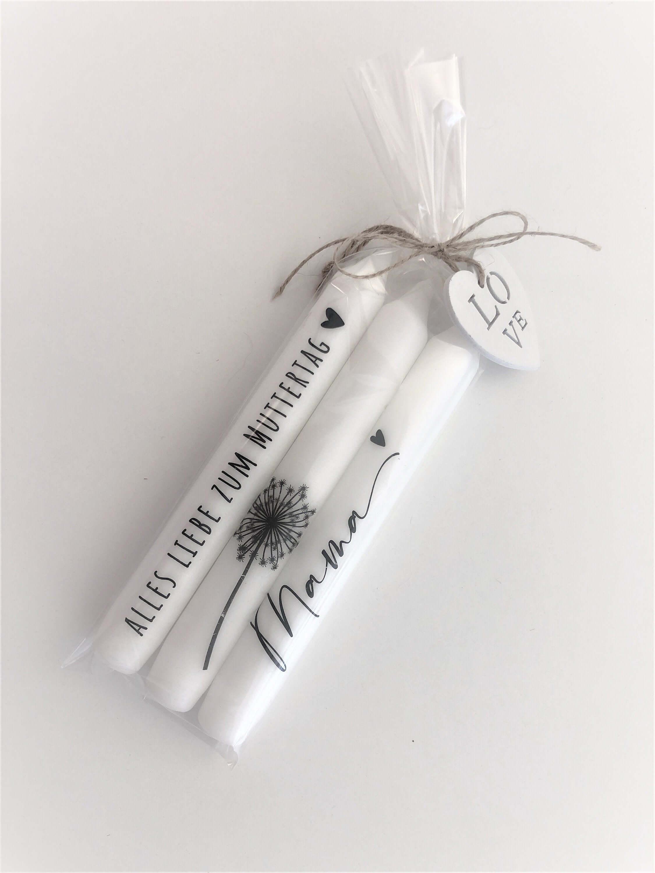 Kerzen | Mama Muttertag | Stabkerzen-Sets - Roo's Gift Shop