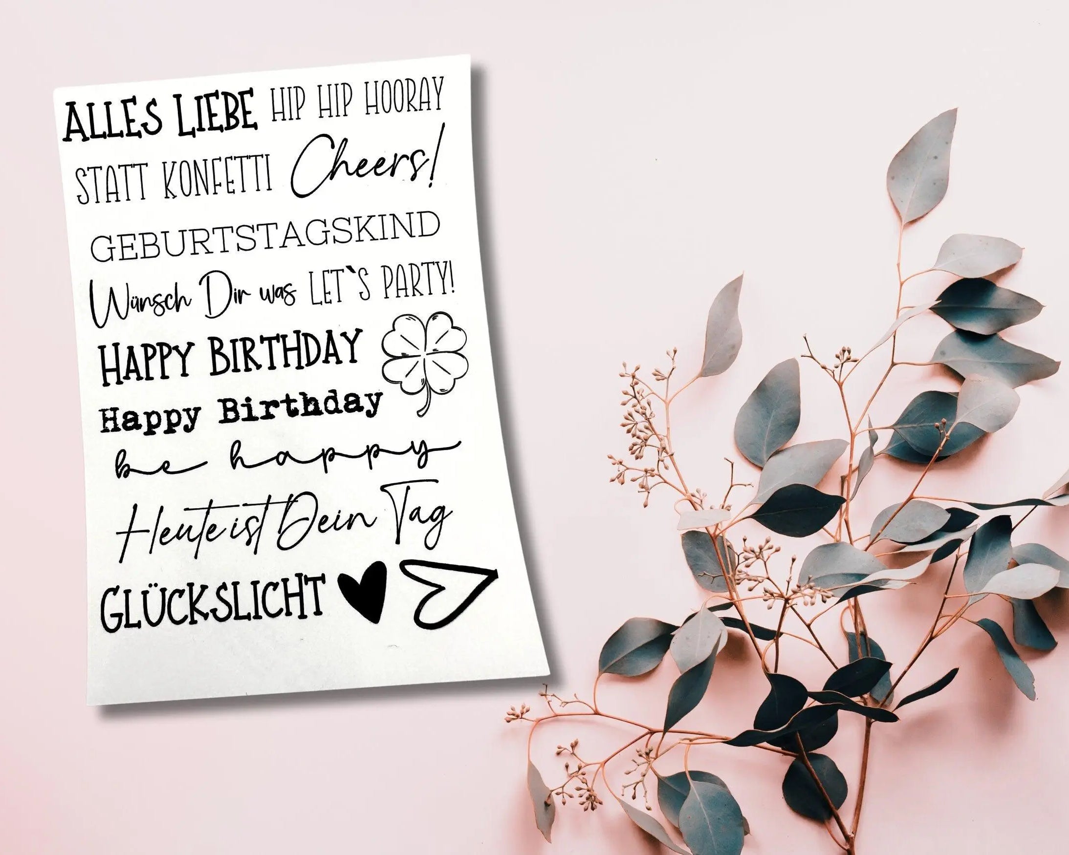 Kerzensticker Wasserschiebefolie | Geburtstag - Roo's Gift Shop
