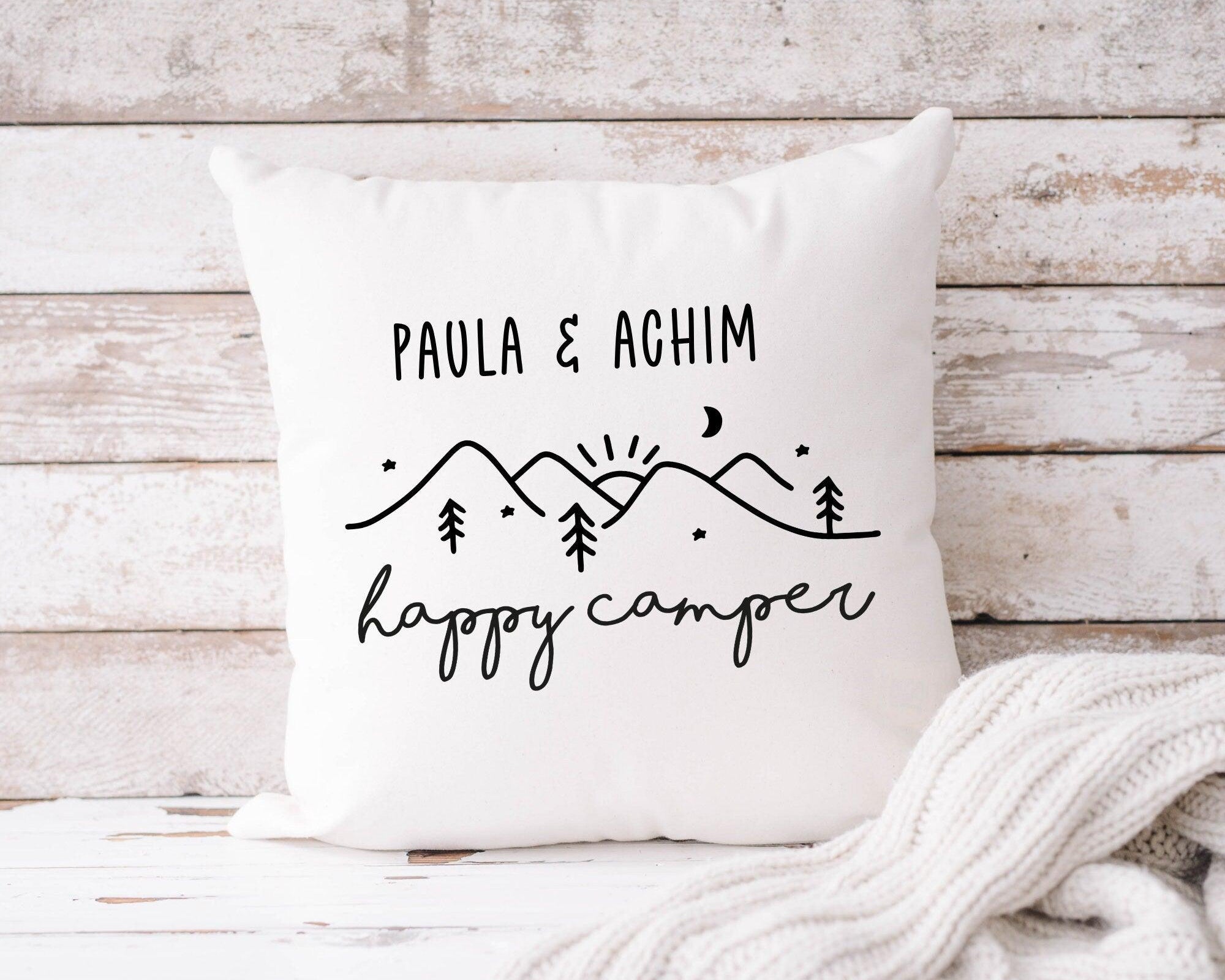 Kissen Camper | personalisiert | Wohnmobil - Roo's Gift Shop