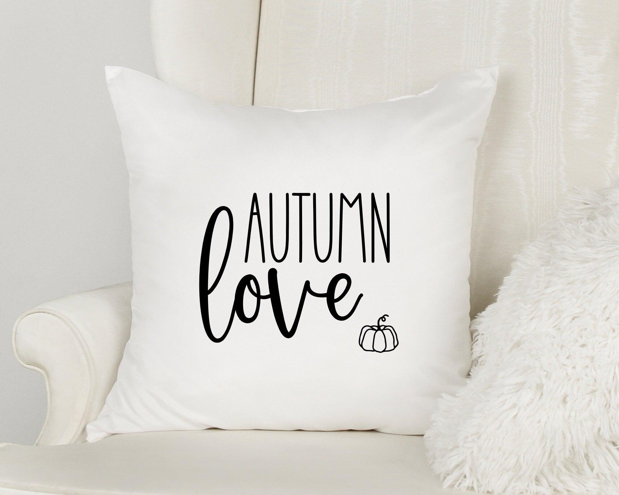 Kissen | Autumn Love | Herbst Liebe | 40 x 40 cm - Roo's Gift Shop