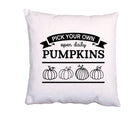 Kissen | Farm fresh pumpkins | Kürbis | 40 x 40 cm - Roo's Gift Shop