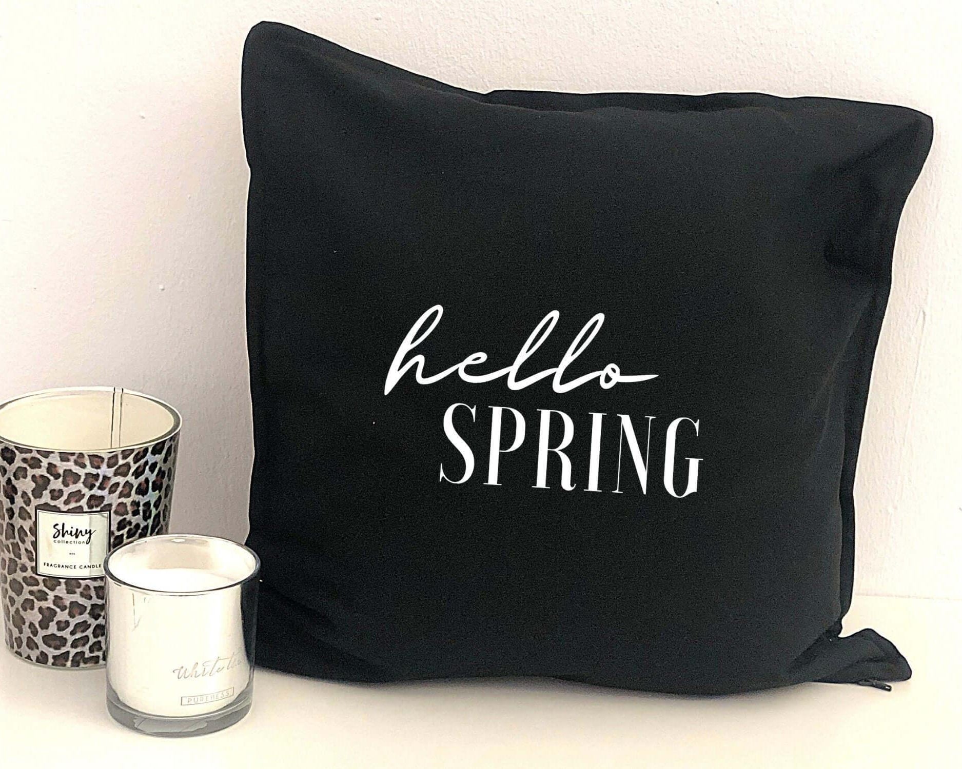 Kissen | HELLO SPRING | Frühling - Roo's Gift Shop