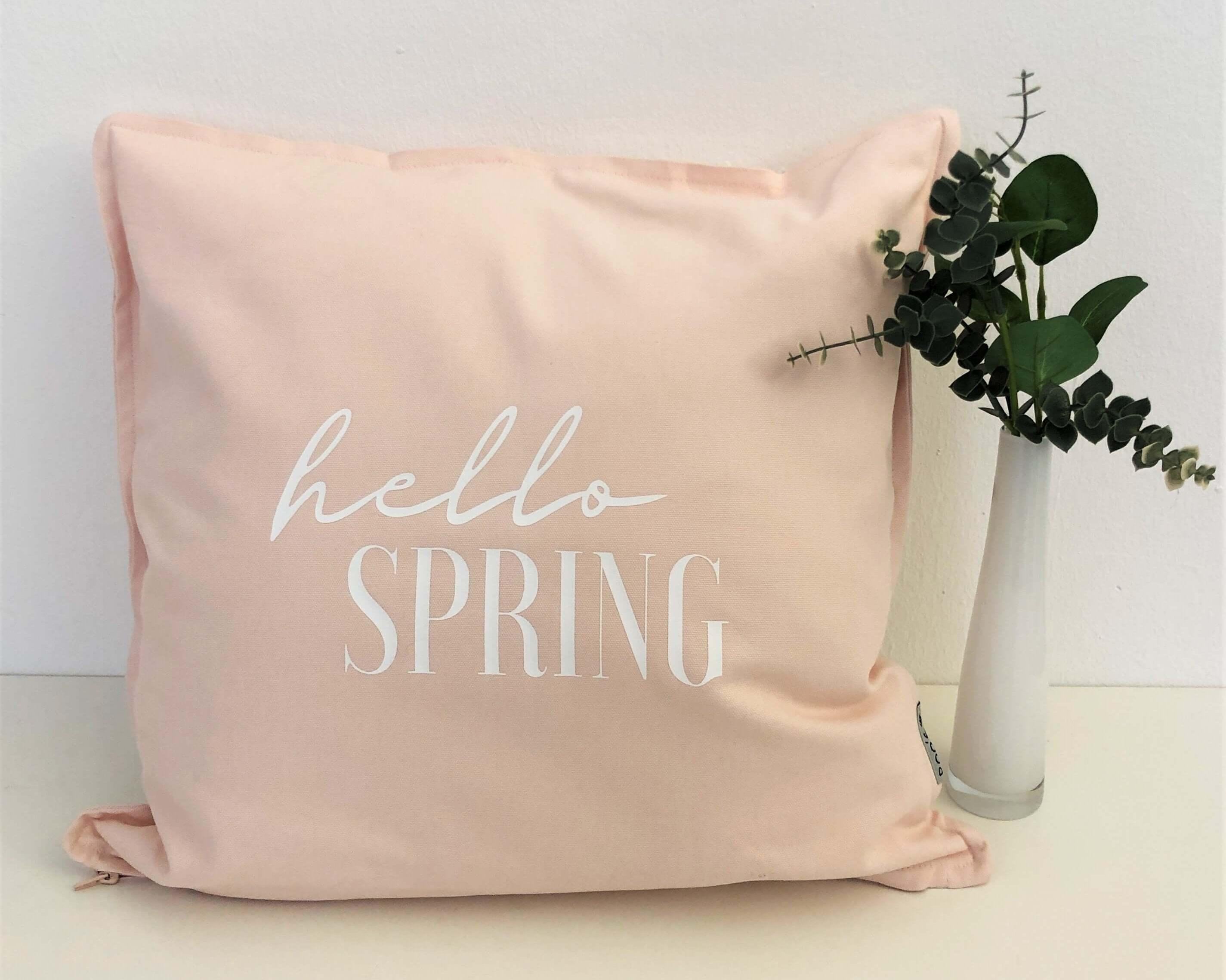 Kissen | HELLO SPRING | Frühling - Roo's Gift Shop