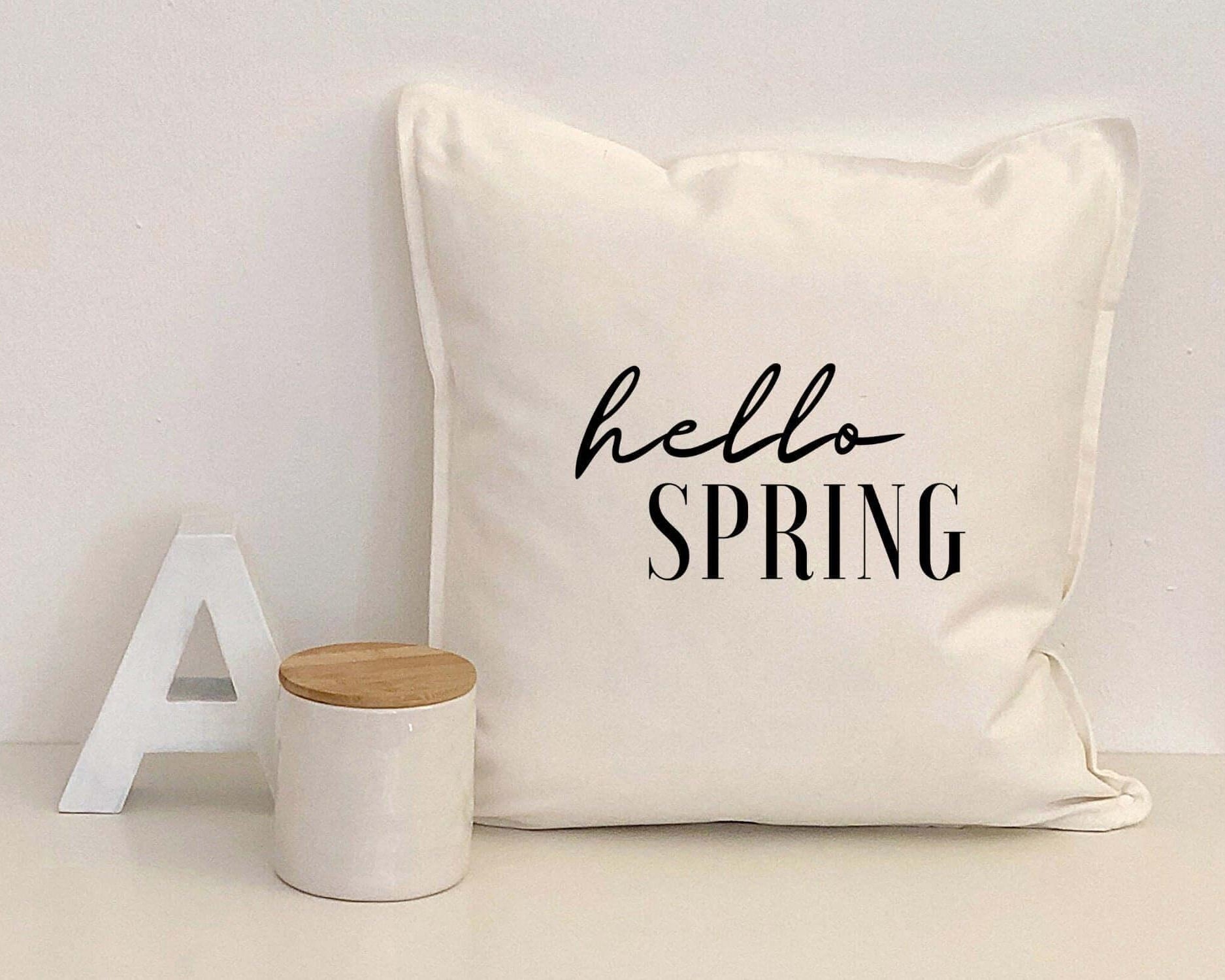 Kissen | HELLO SPRING | Frühling - Roo's Gift Shop