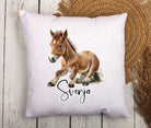 Kissen | Pferde | personalisiert | 40 x 40 cm - Roo's Gift Shop