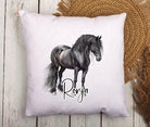 Kissen | Pferde | personalisiert | 40 x 40 cm - Roo's Gift Shop
