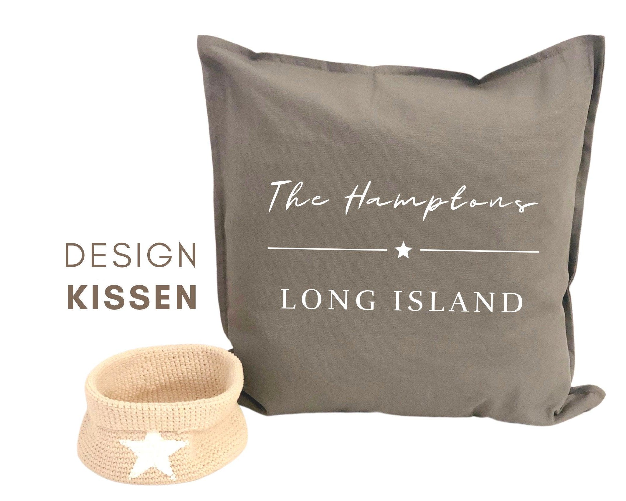 Kissen | The Hamptons | Kissenbezug im Hamptons Stil - Roo's Gift Shop