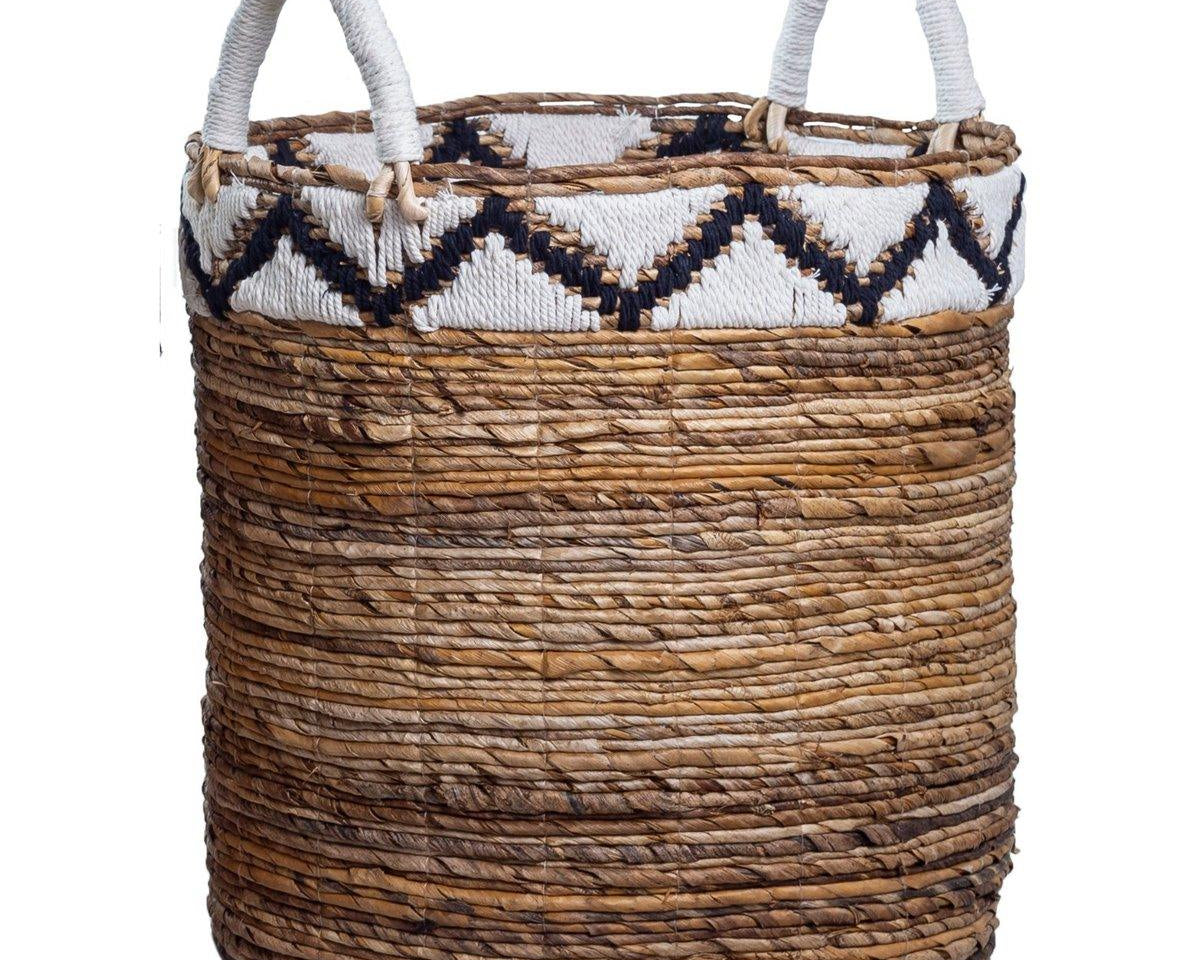 Korb | Wäschekorb | Pflanzkorb DALU aus Bananenfaser (3 Größen) - Roo's Gift Shop