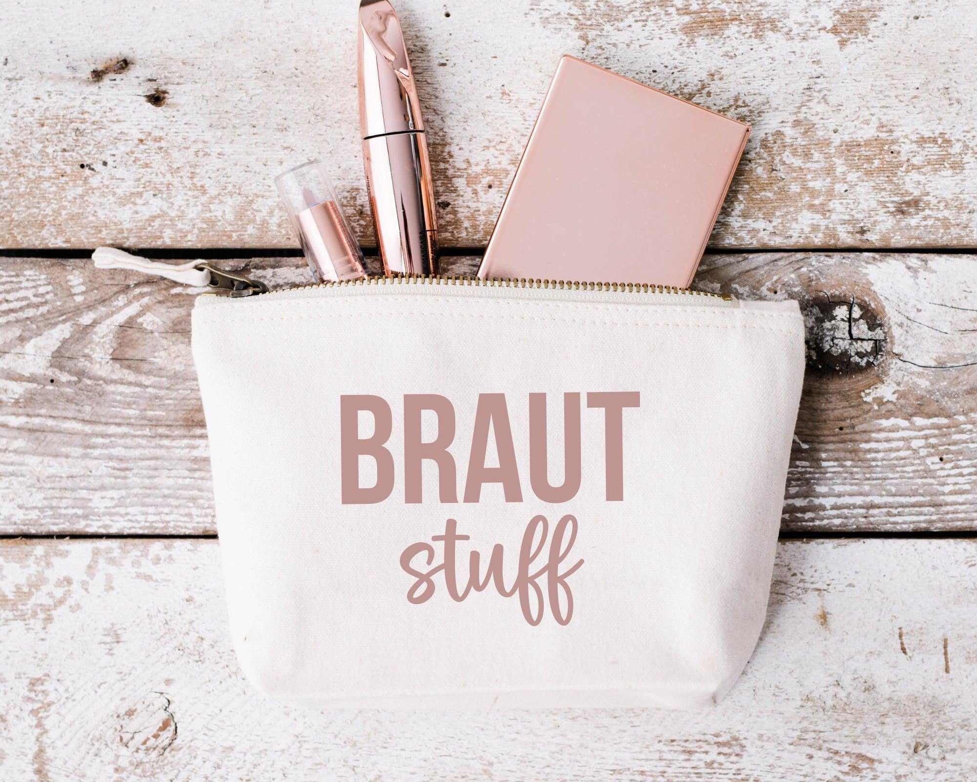 Kosmetiktasche Braut | Schminktasche Hochzeit - Roo's Gift Shop