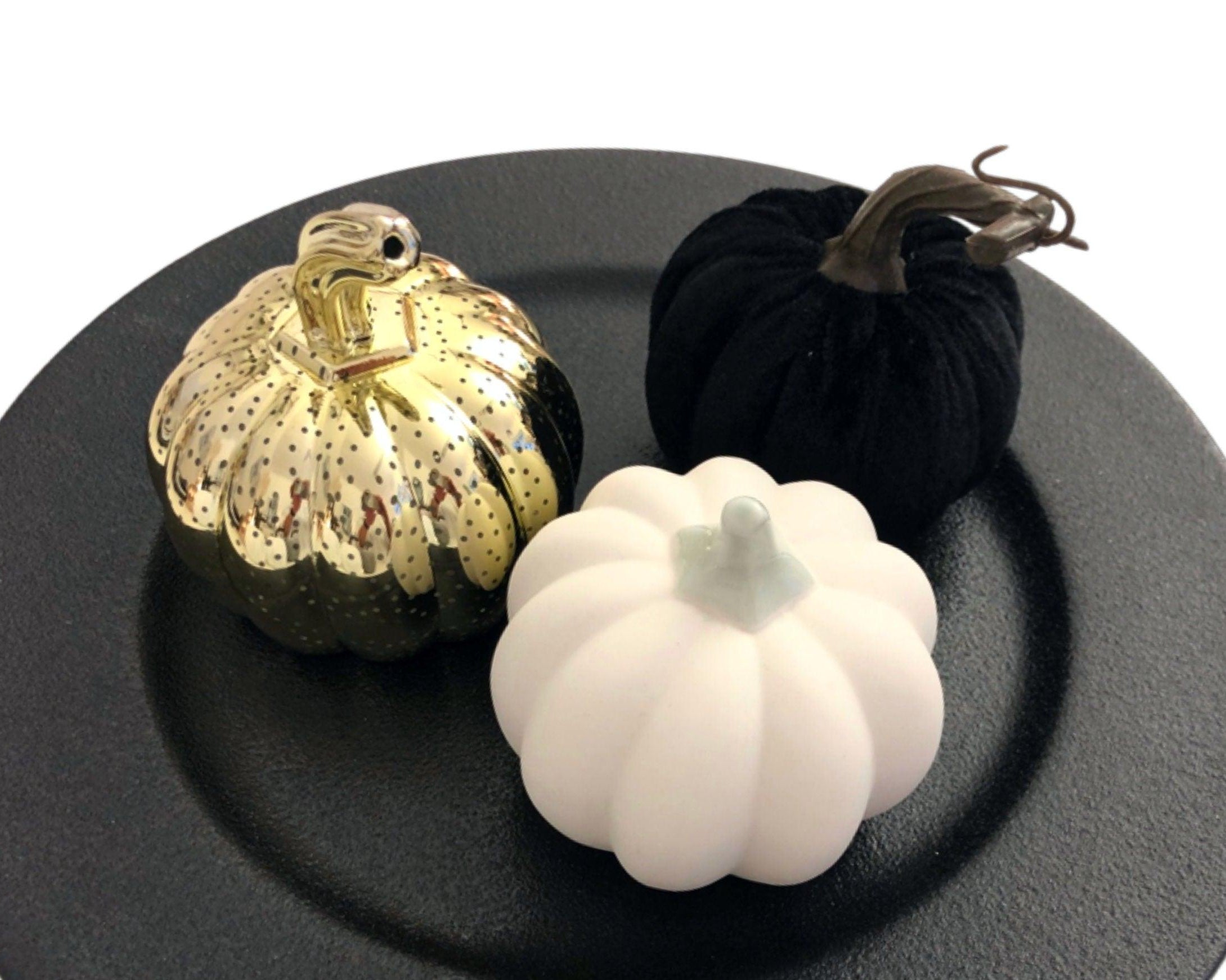 Kürbisse als Deko | Keramik oder Samt - Roo's Gift Shop