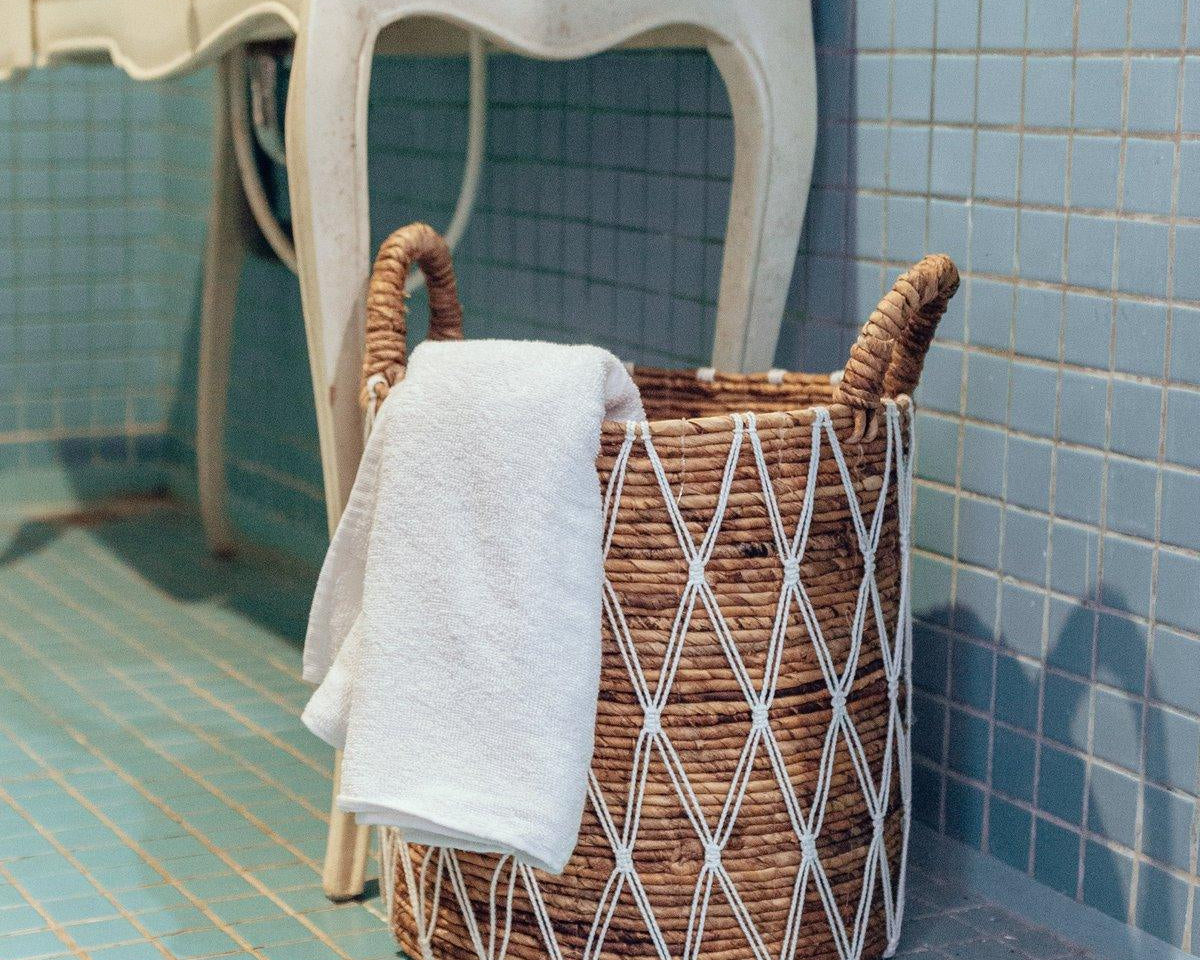 Laundry Basket | Plant Basket GARIAU made from Banana Fibre (3 sizes) - Roo's Gift Shop