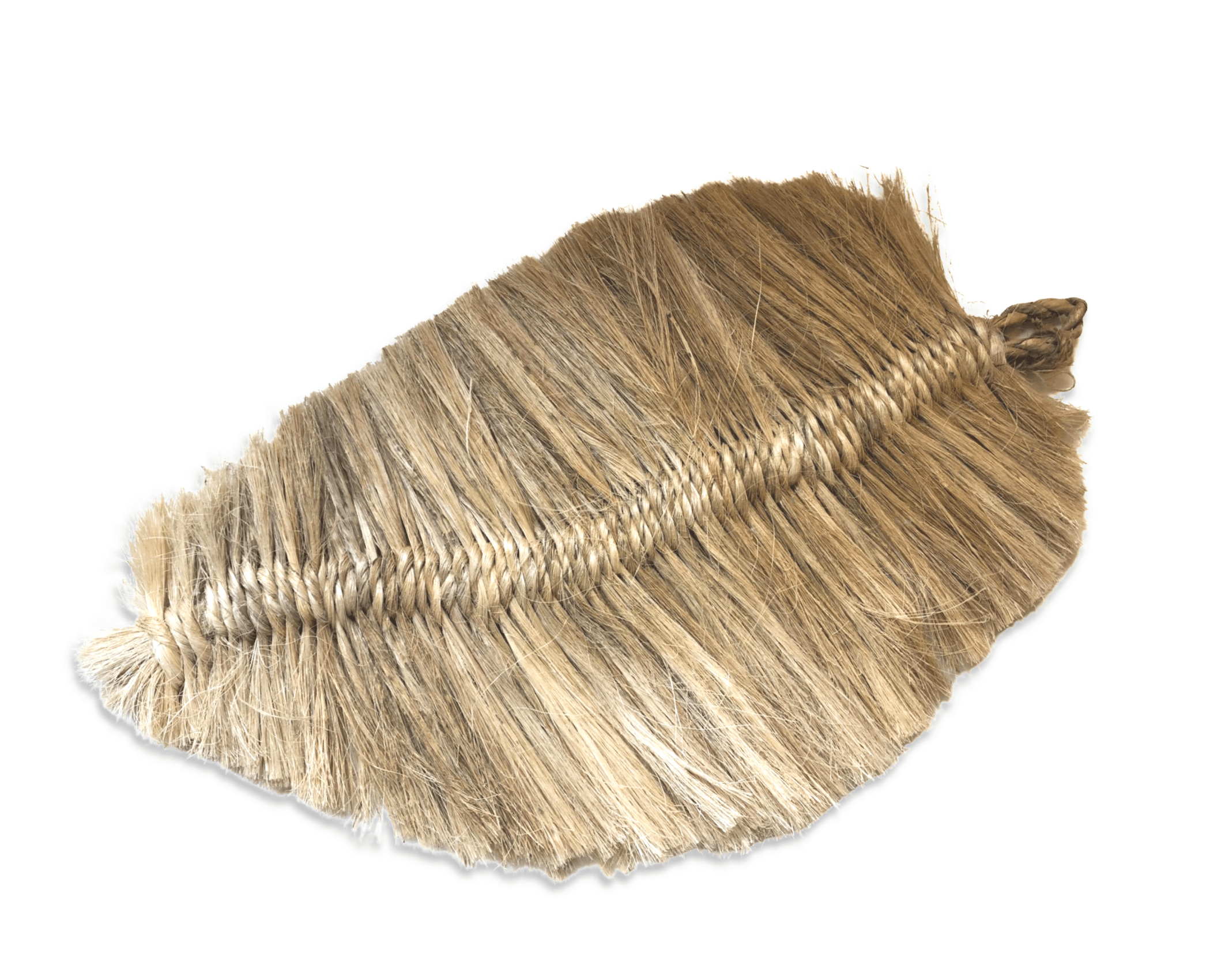 Makramee Blatt | große Feder | Boho Deko | natur - Roo's Gift Shop