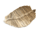 Makramee Blatt | große Feder | Boho Deko | natur - Roo's Gift Shop