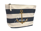 Maritime Kosmetiktasche | personalisierte Schminktasche | Kulturbeutel - Roo's Gift Shop
