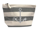 Maritime Kosmetiktasche | personalisierte Schminktasche | Kulturbeutel - Roo's Gift Shop